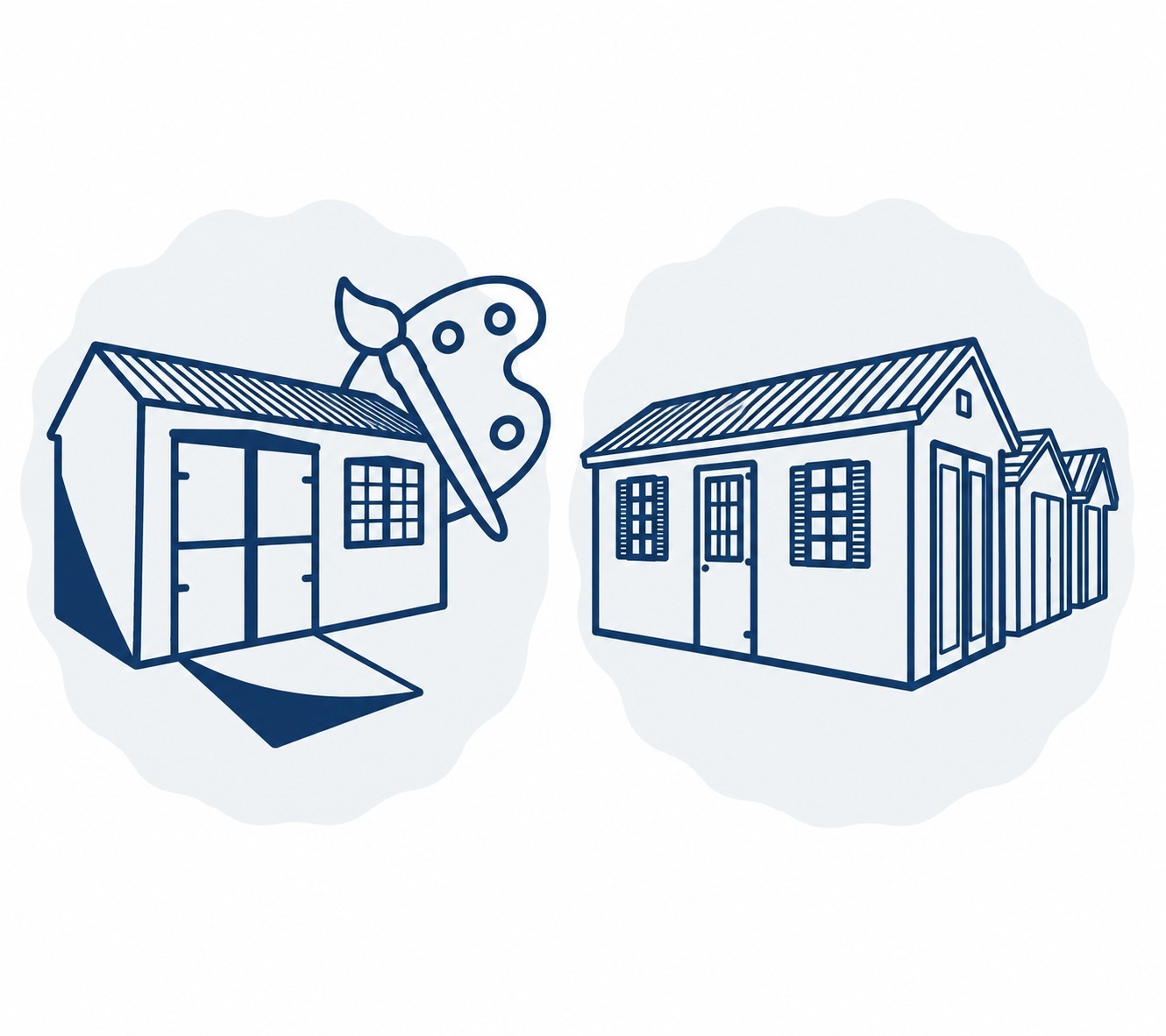 Design or Choose Stock shed