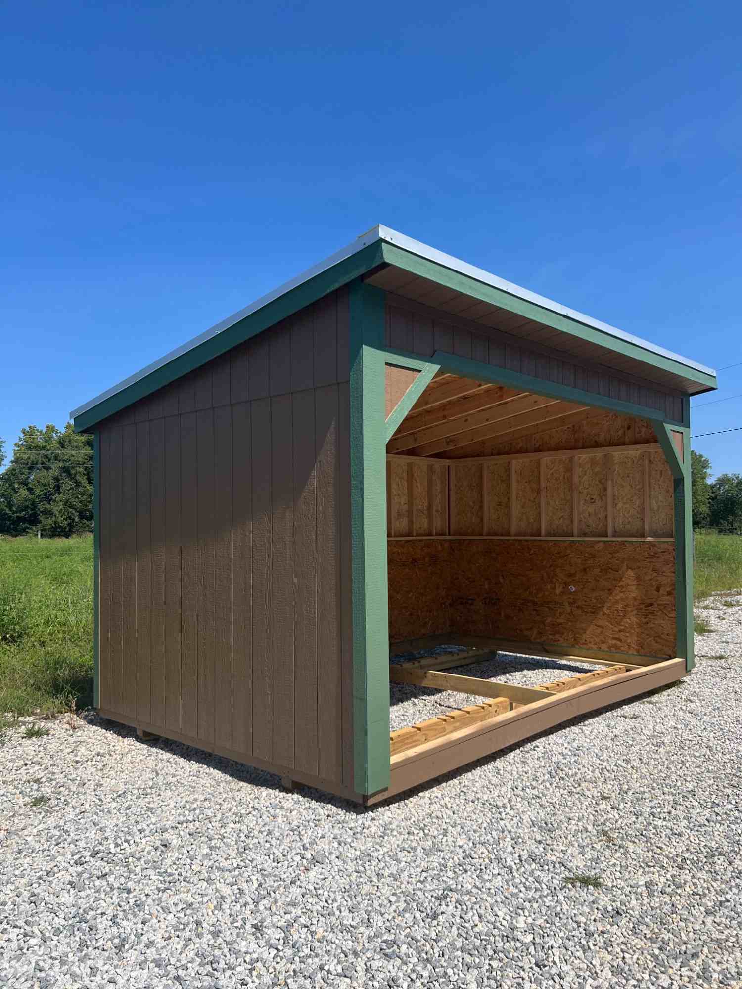 10x16 Horse Shed Single Bay | $215 A Month!