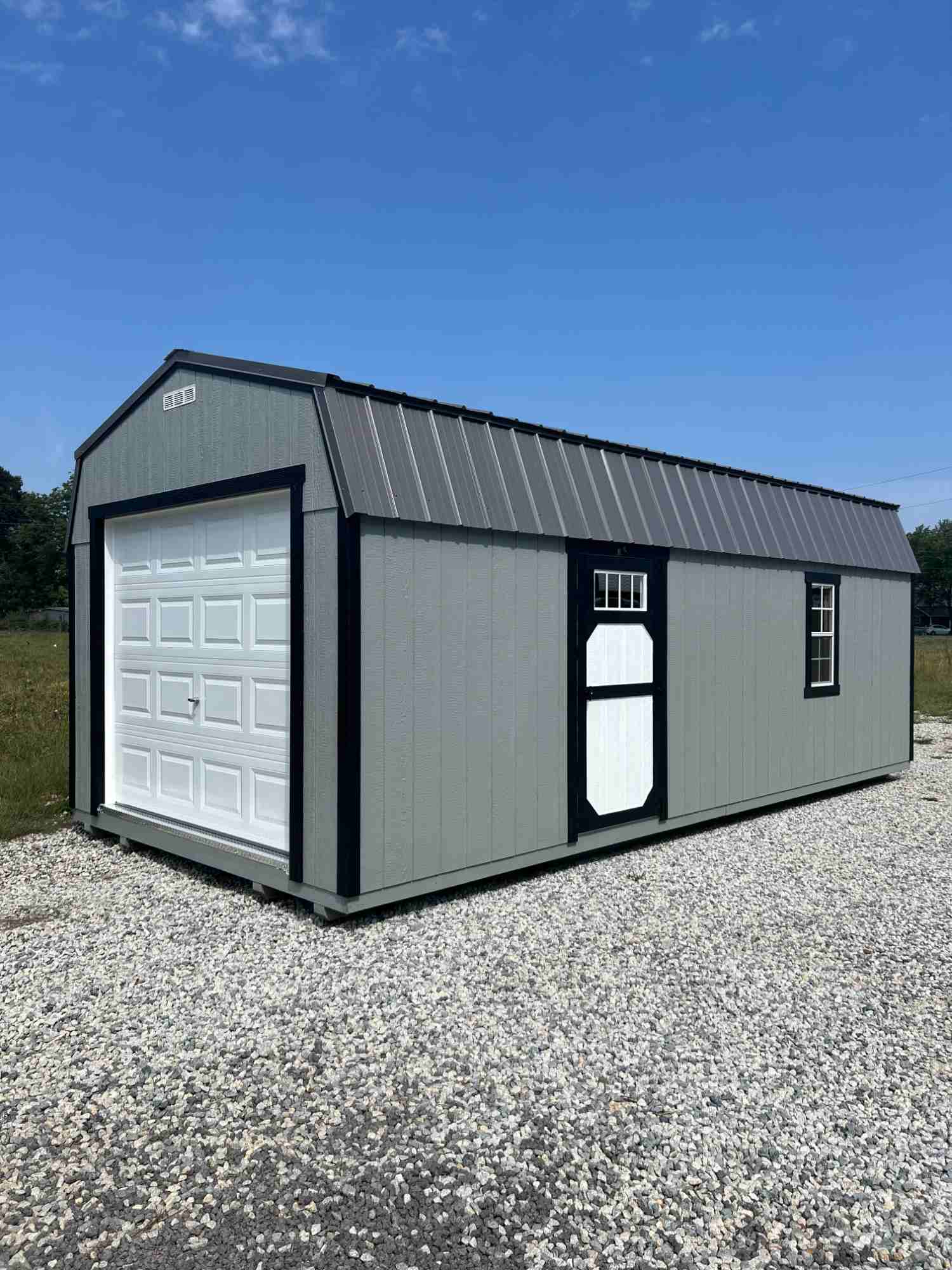 12x24 Lofted Barn Garage | $397 A Month!
