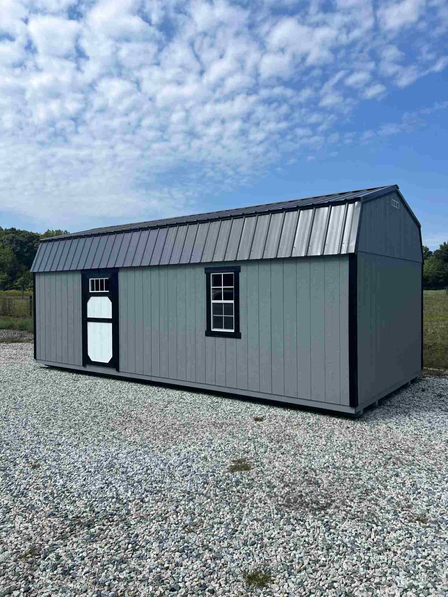 12x24 Lofted Barn Garage | $397 A Month!