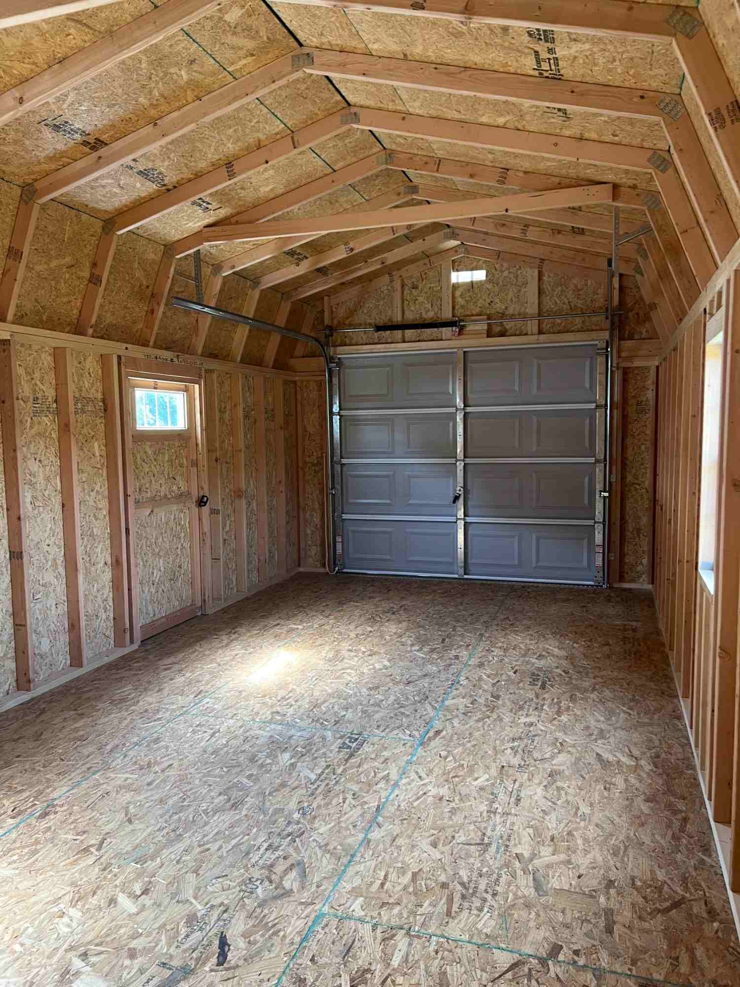12x24 Lofted Barn Garage | $397 A Month!