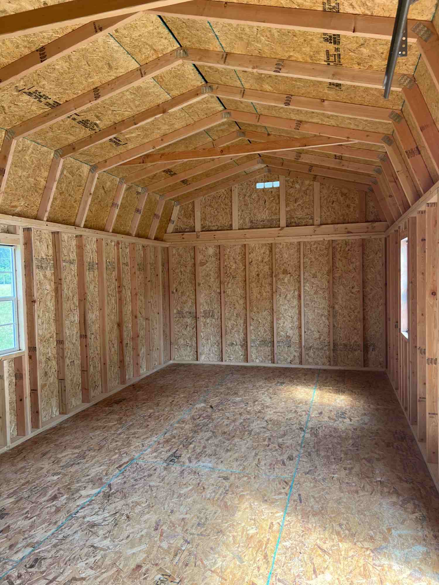 12x24 Lofted Barn Garage | $397 A Month!