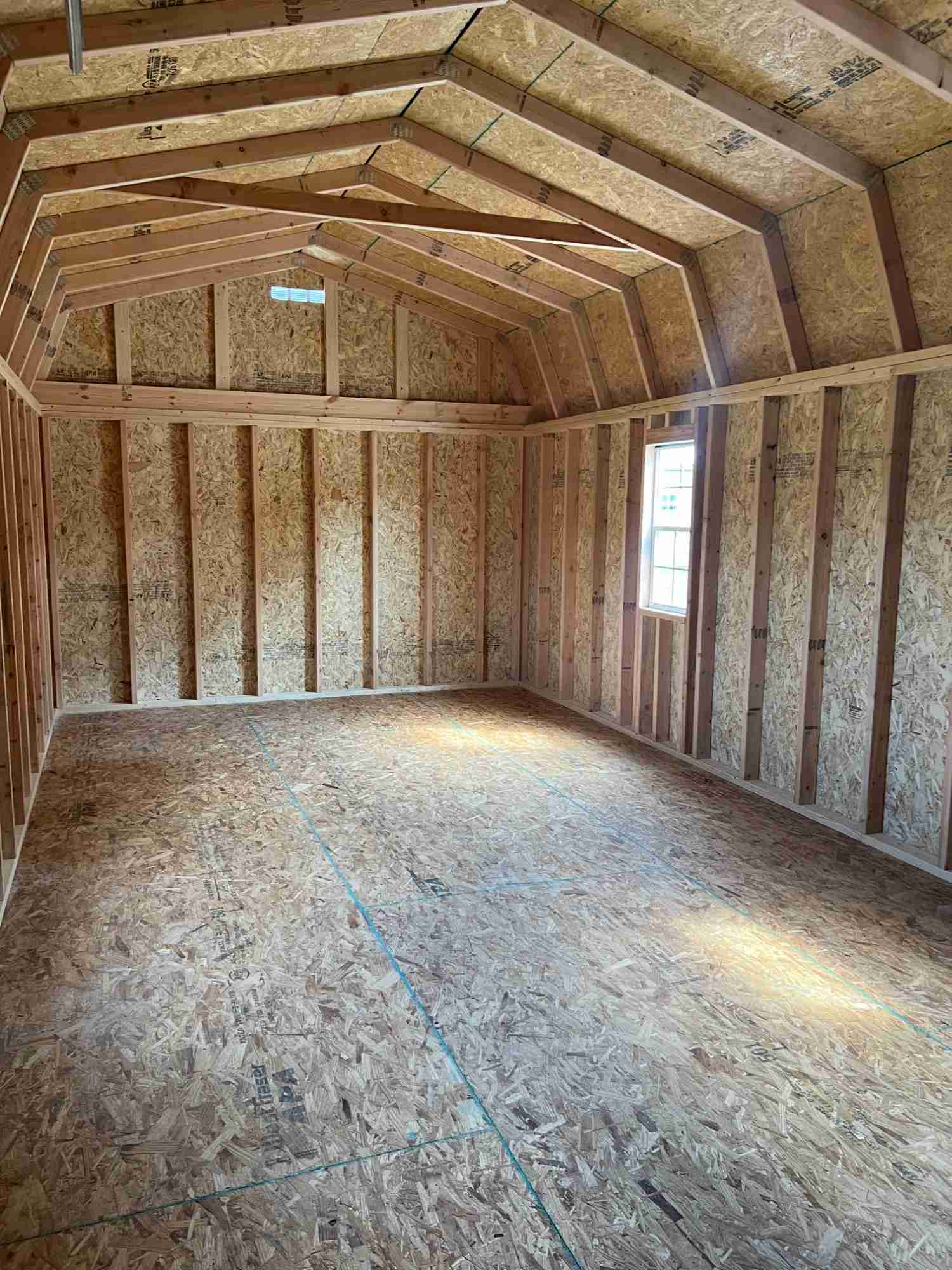 12x24 Lofted Barn Garage | $397 A Month!