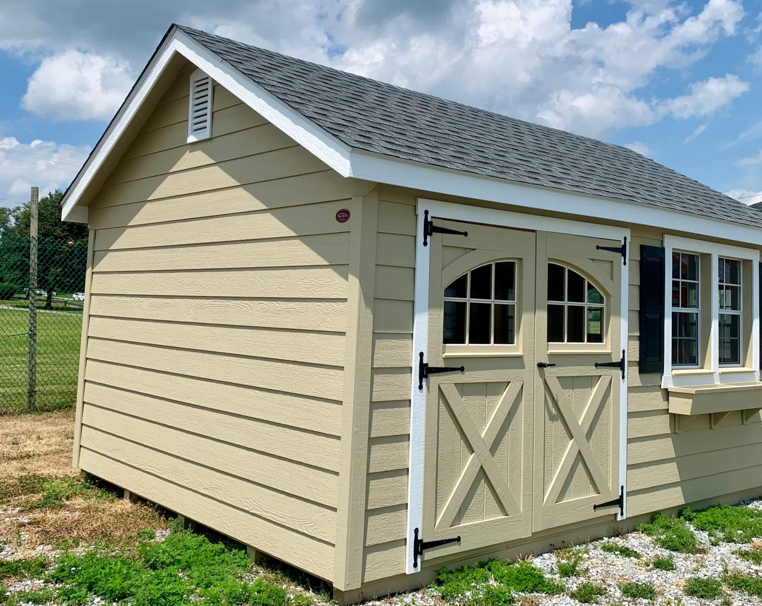 SOLD – Structure #2504WC – 12’x16′ Garden Shed w/7″ LP Lap Siding