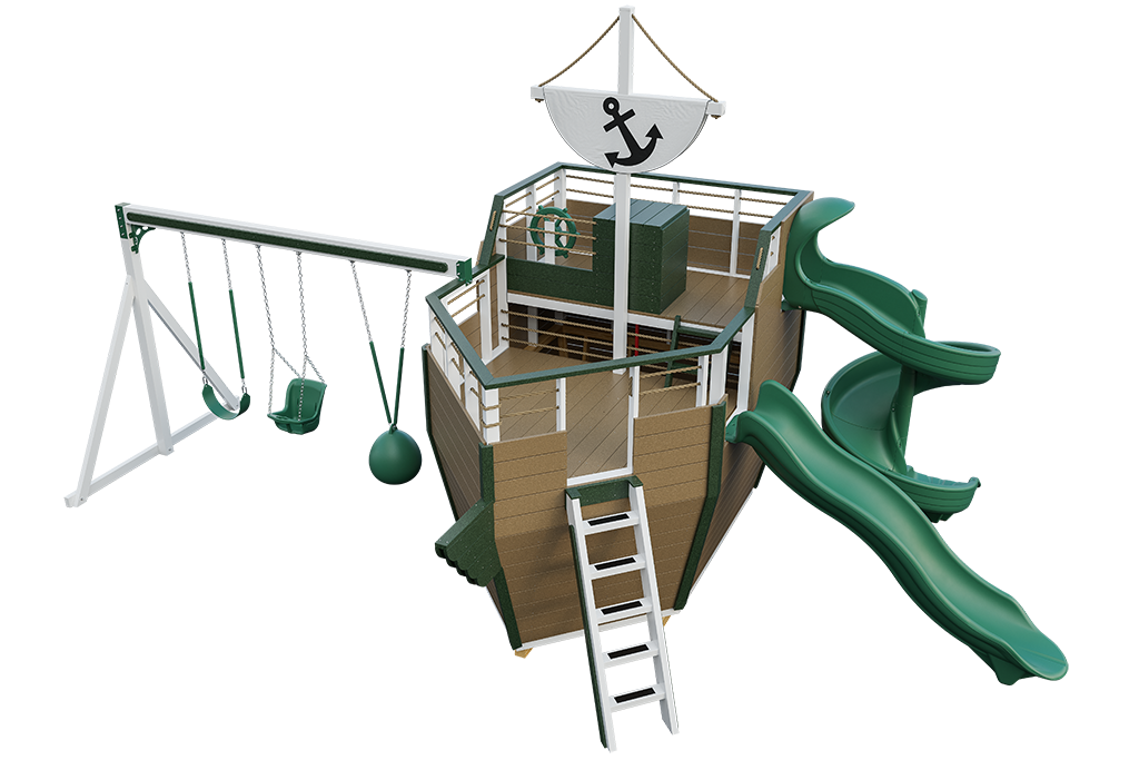 Poly Voyager Layout 01_White Green_Front Right Top