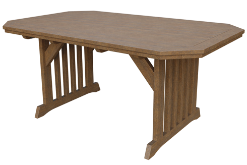 4’x6′ English Garden Dining Table