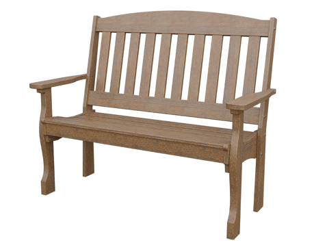 4′ English Garden Bench
