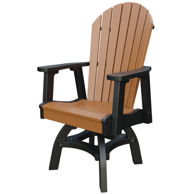 Adirondack Dining Swivel Chair