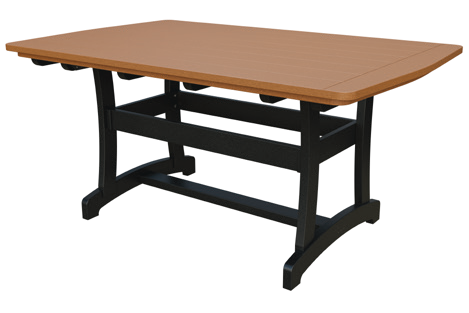 4’x6′ Adirondack Dining Table (30″ High)