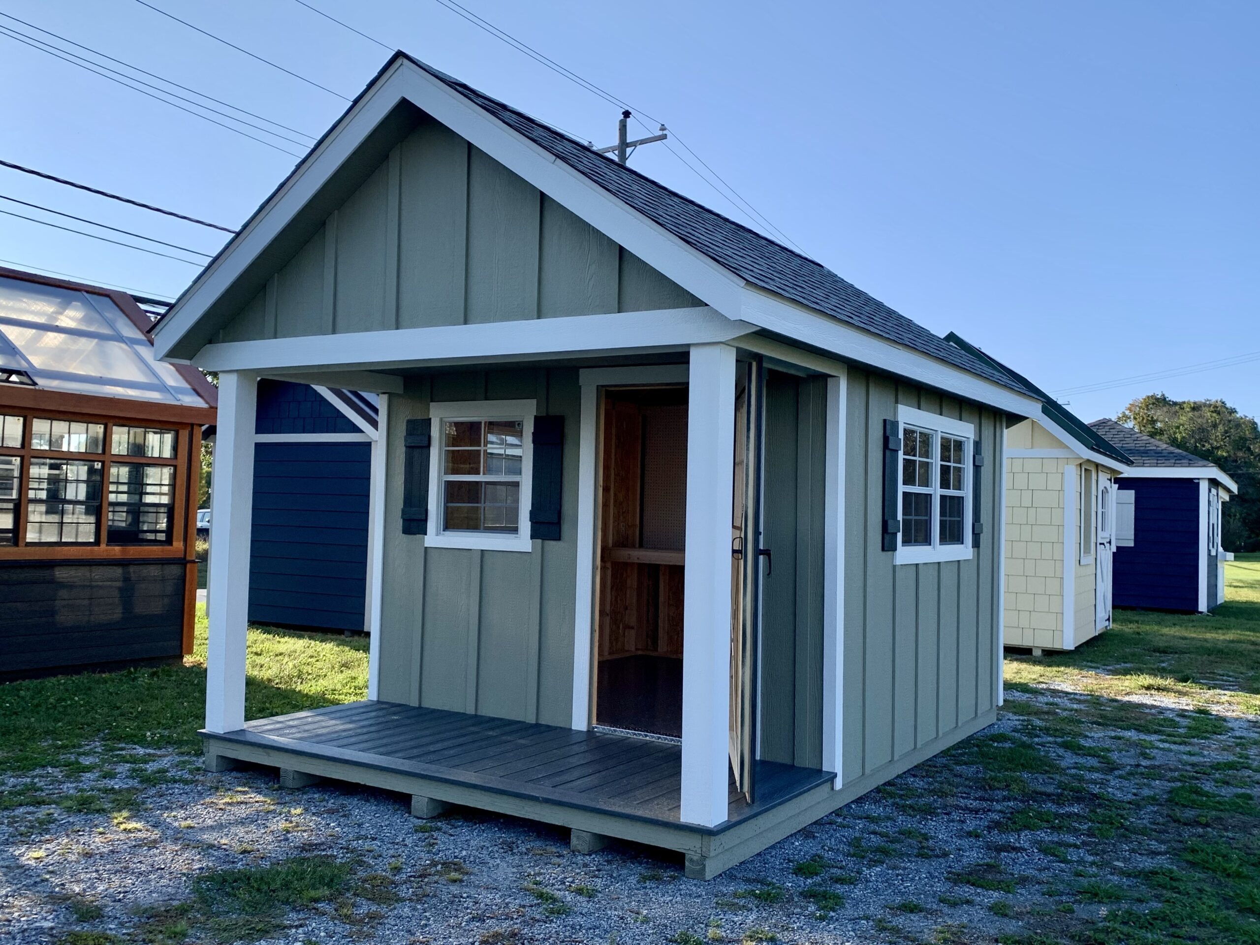 10′ x 14′ Garden Shed w/ SmartPanel Board & Batten