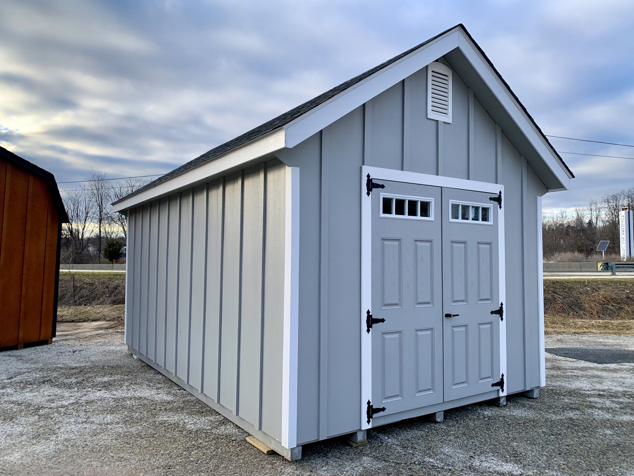 10′ x 16′ Garden Shed – James Hardie Board & Batten Siding