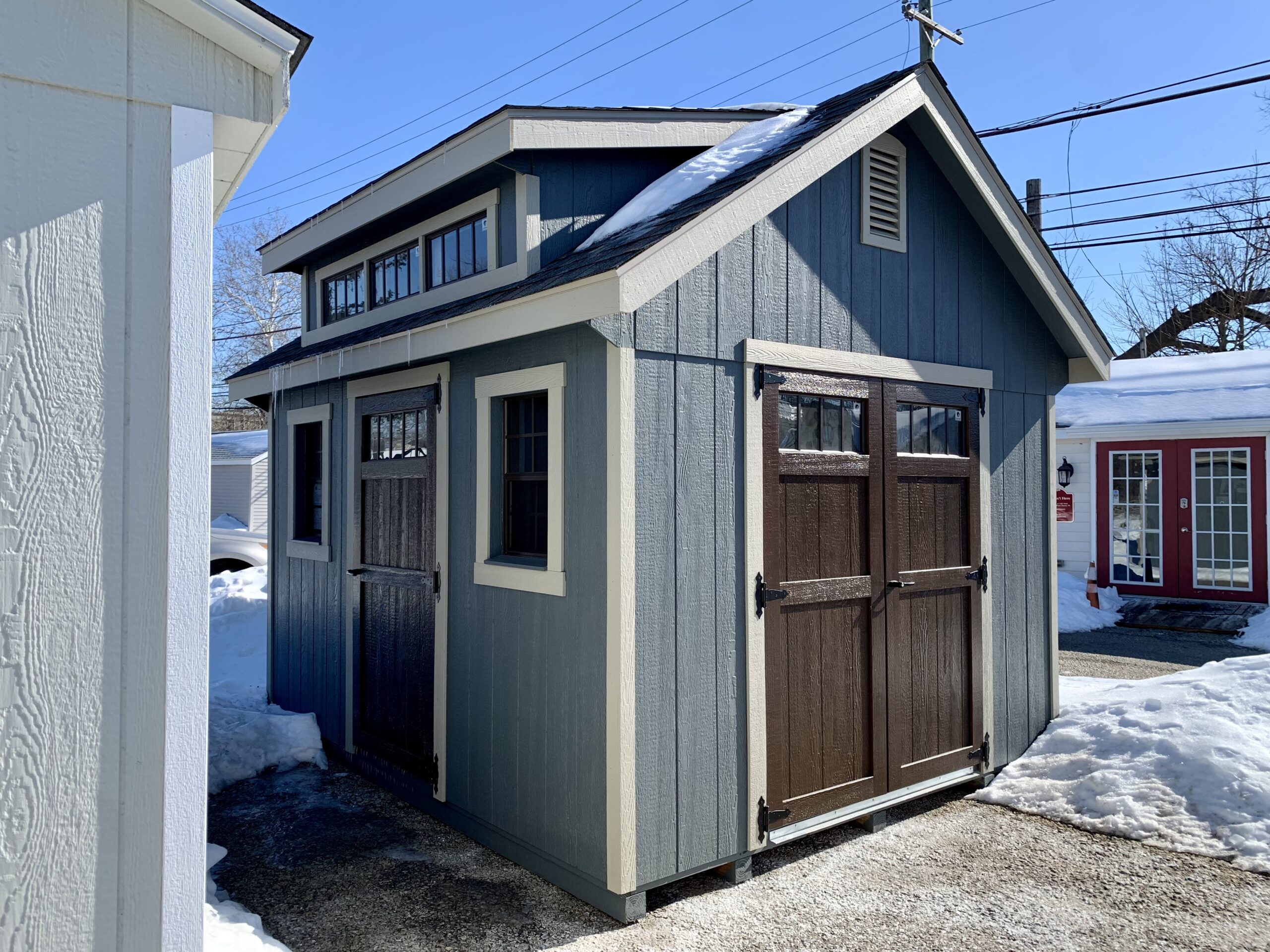 10’x12′ Garden Shed w/Smart Tec siding – 26-73052KOP