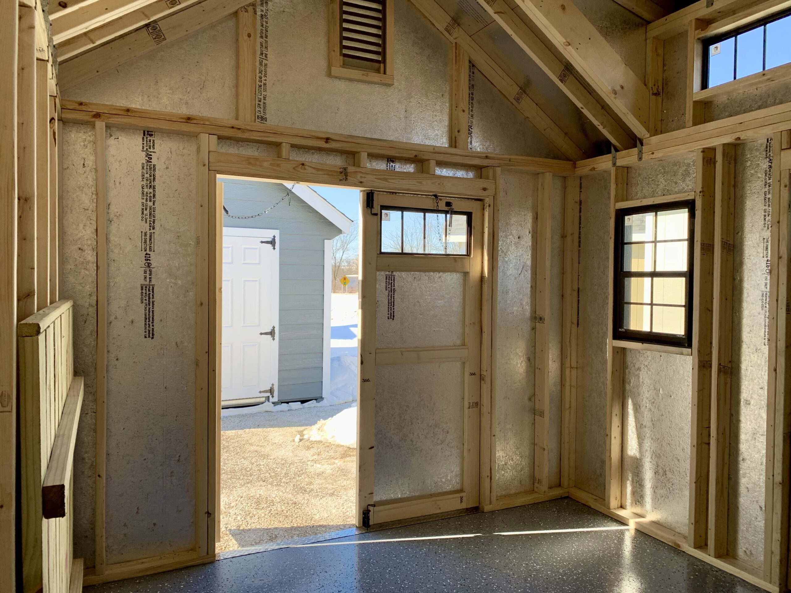 SOLD 10'x12' Garden Shed w/Smart Tec siding - 26-73052KOP