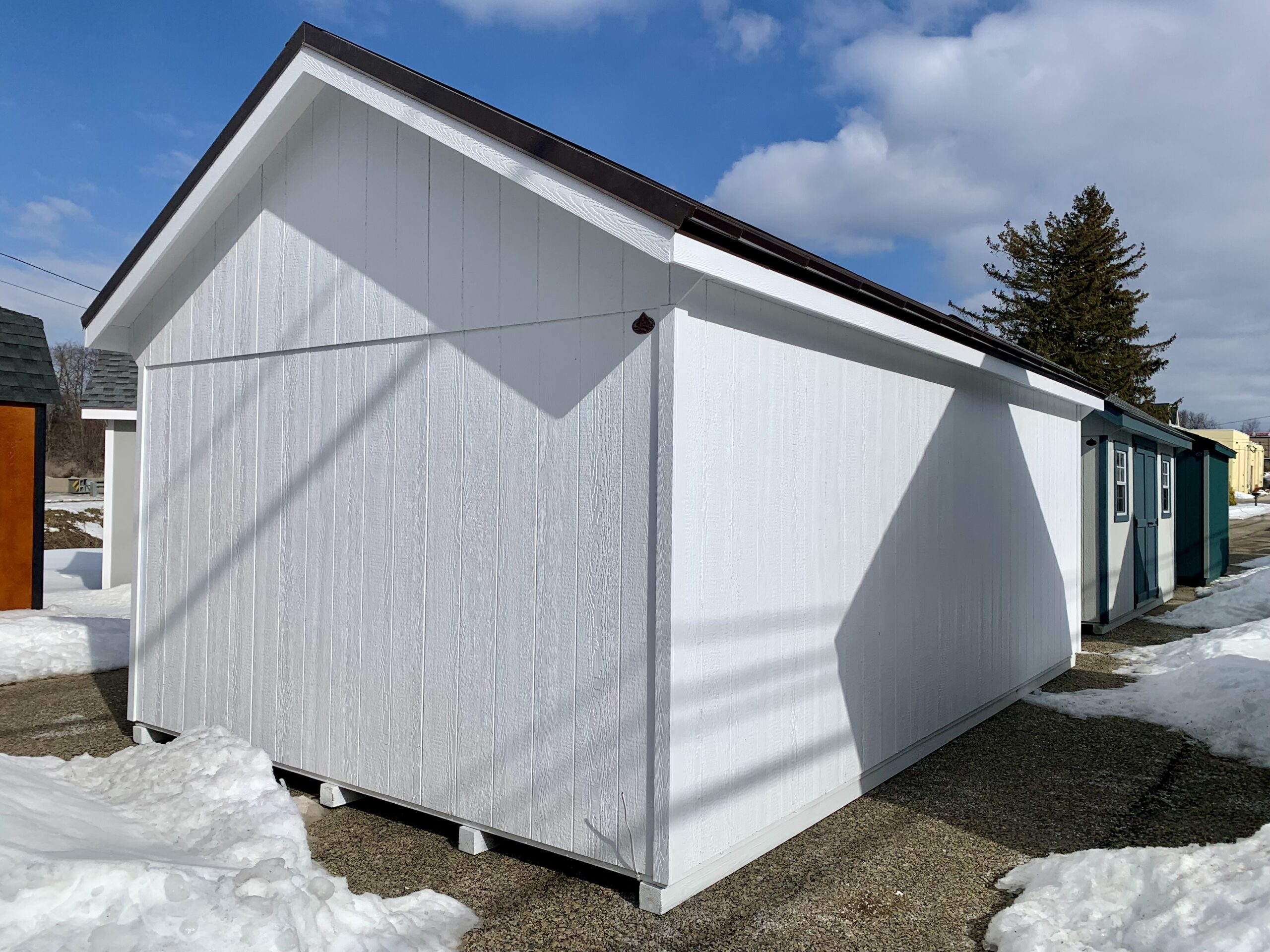 Structure #26-73056KOP - 12'x20' Garden Shed Garage w/Smart Tec Siding