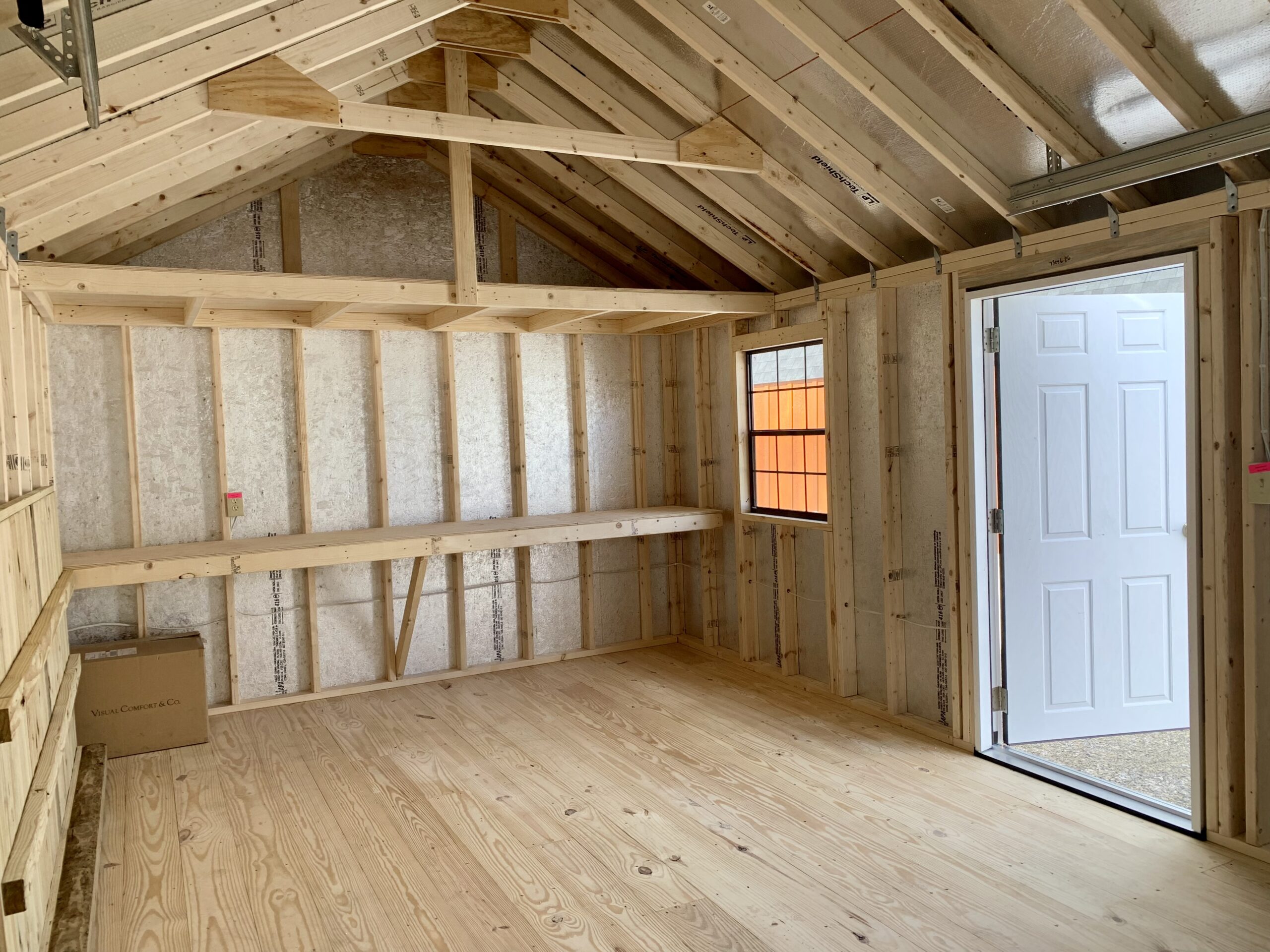 Structure #26-73056KOP - 12'x20' Garden Shed Garage w/Smart Tec Siding