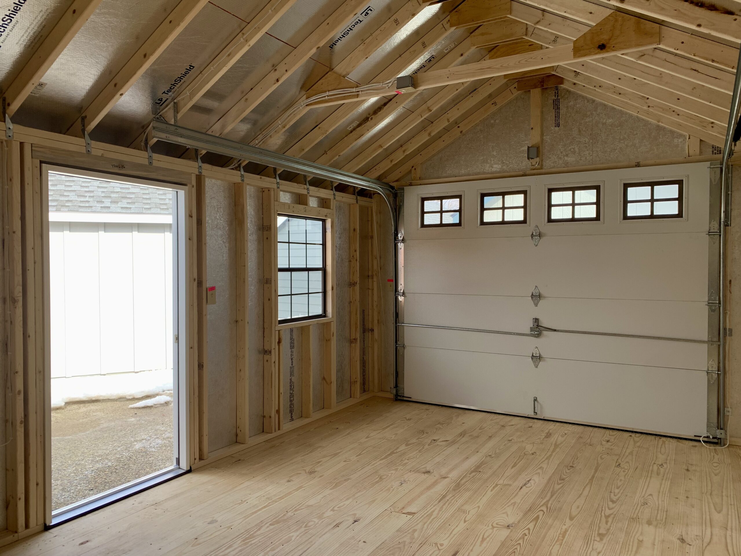 Structure #26-73056KOP - 12'x20' Garden Shed Garage w/Smart Tec Siding