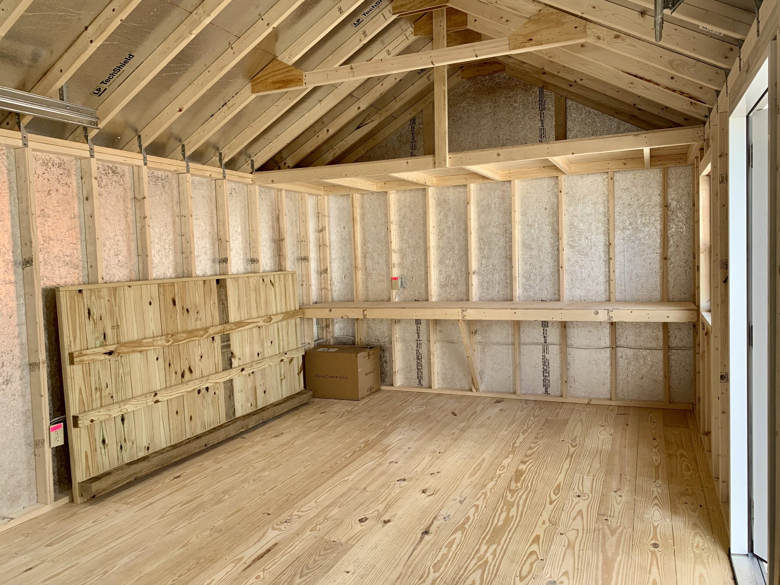 Structure #26-73056KOP - 12'x20' Garden Shed Garage w/Smart Tec Siding