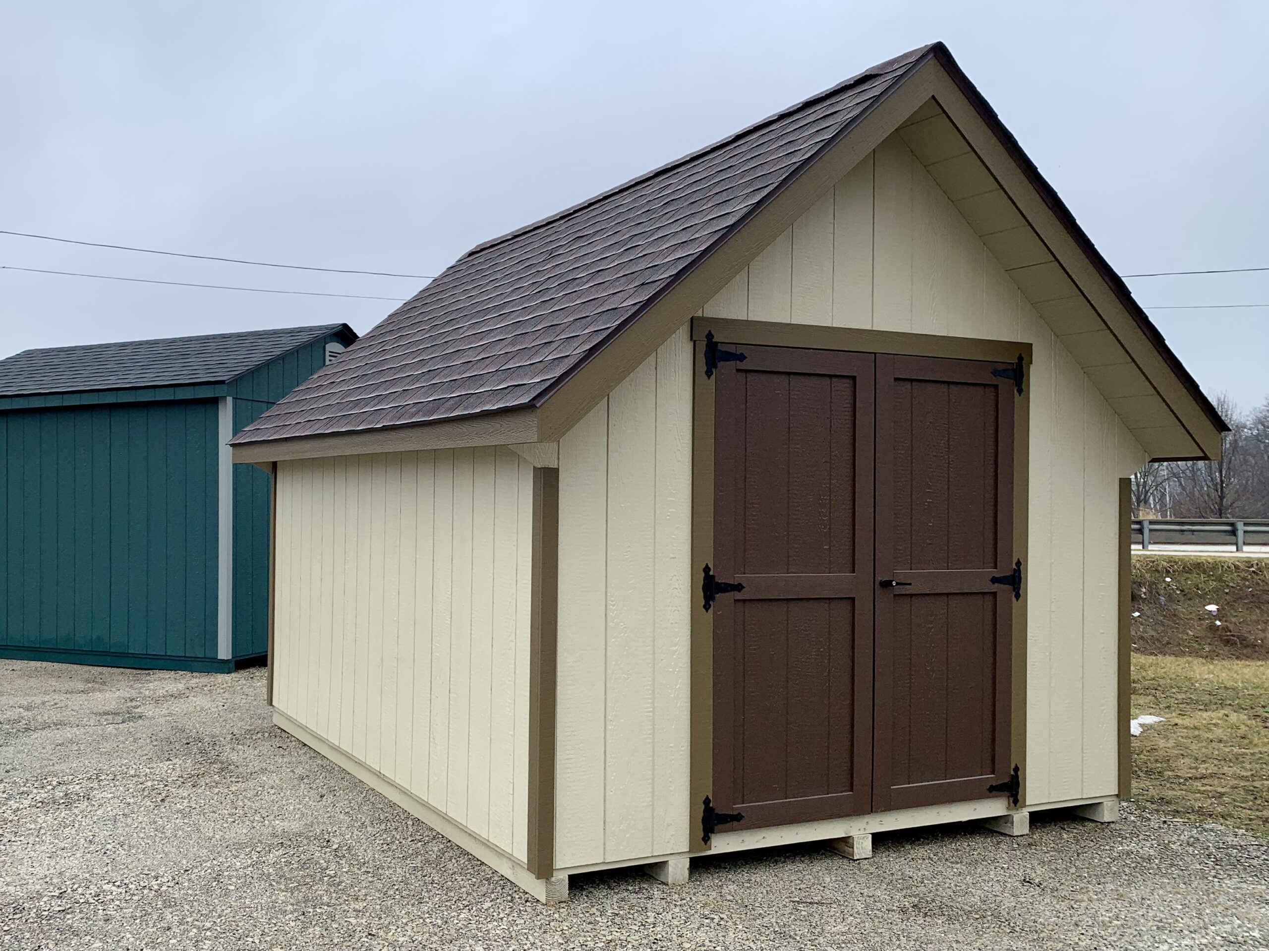 Structure #26-73053KOP - 10'x12' Garden Chalet with Smart-Tec Exterior