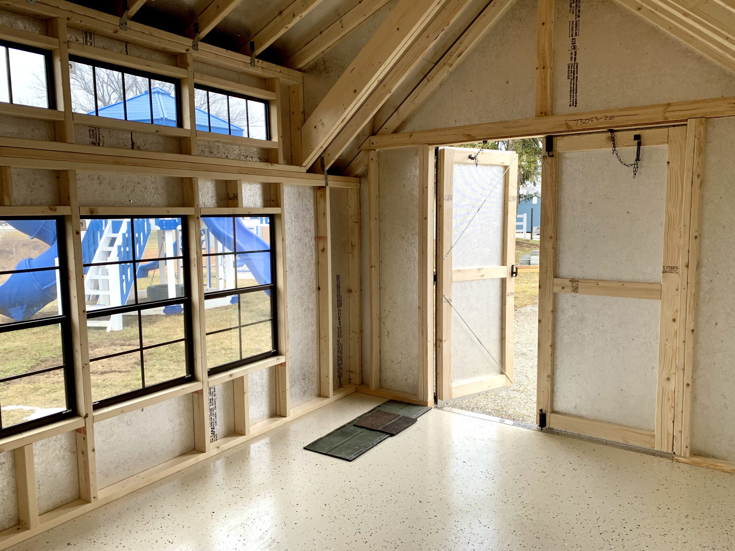 Structure #26-73053KOP - 10'x12' Garden Chalet with Smart-Tec Exterior
