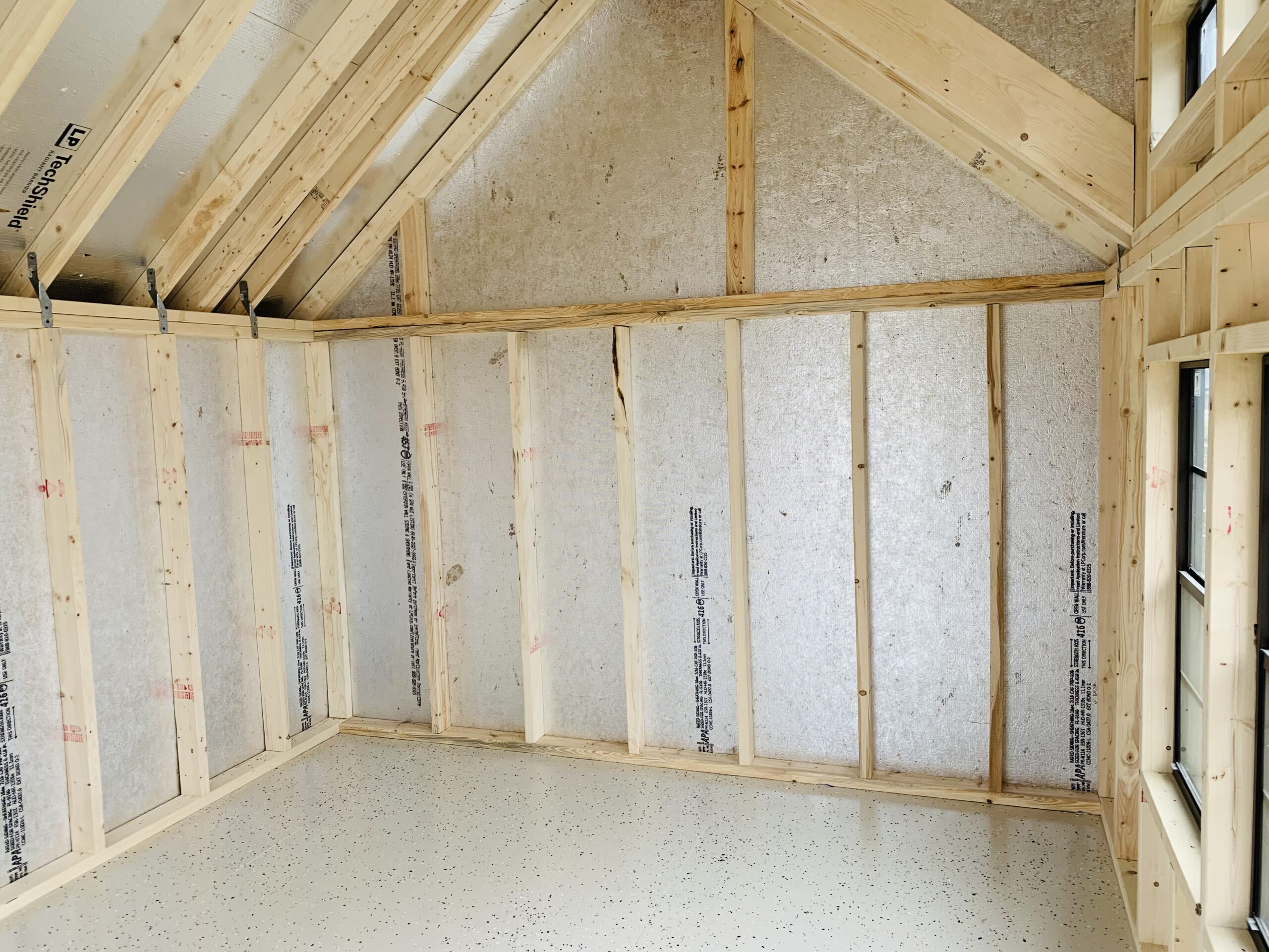 Structure #26-73053KOP - 10'x12' Garden Chalet with Smart-Tec Exterior