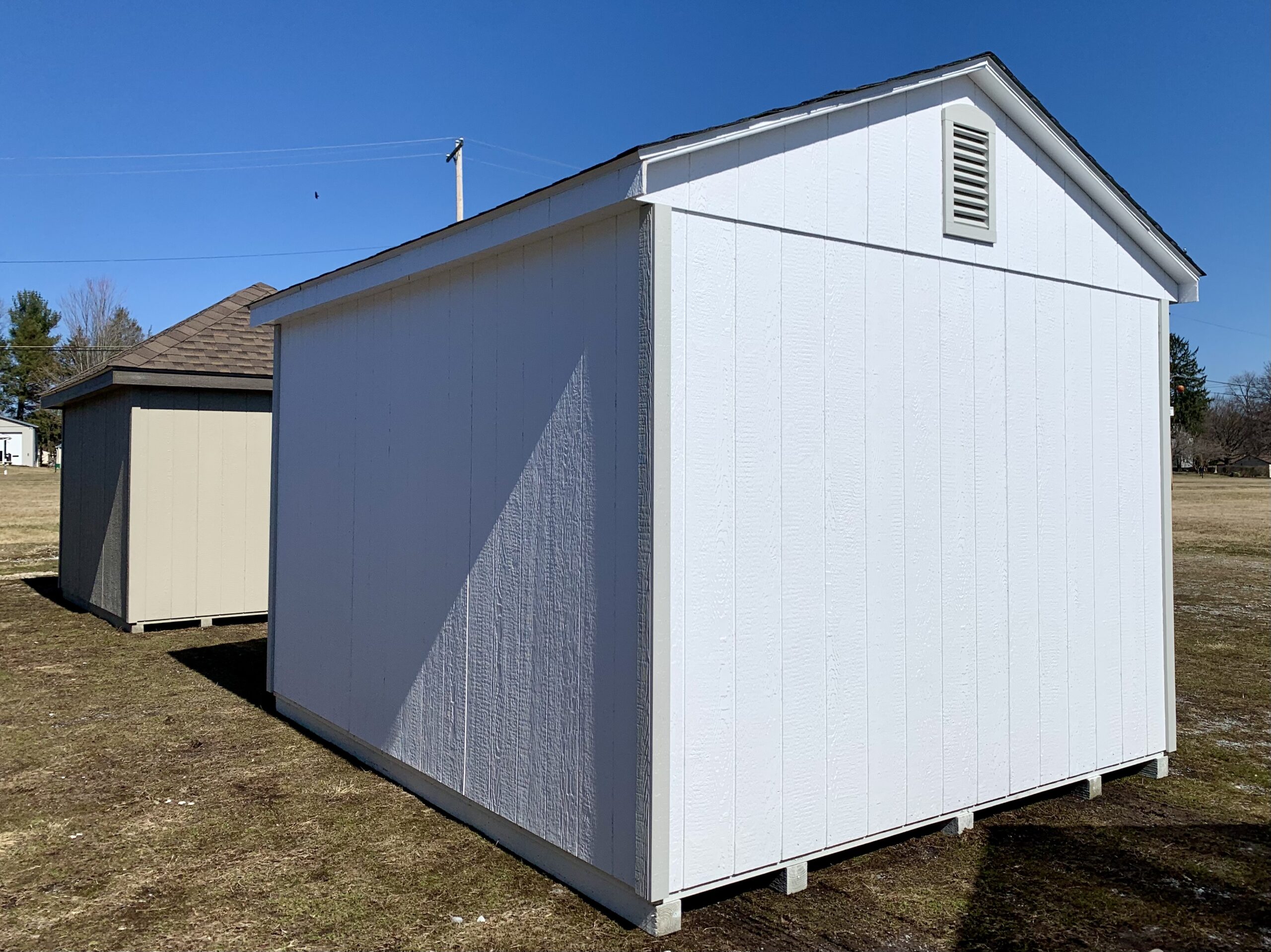 SOLD 10'x12' A-Frame w/Smart Tec siding - 26-73106WC