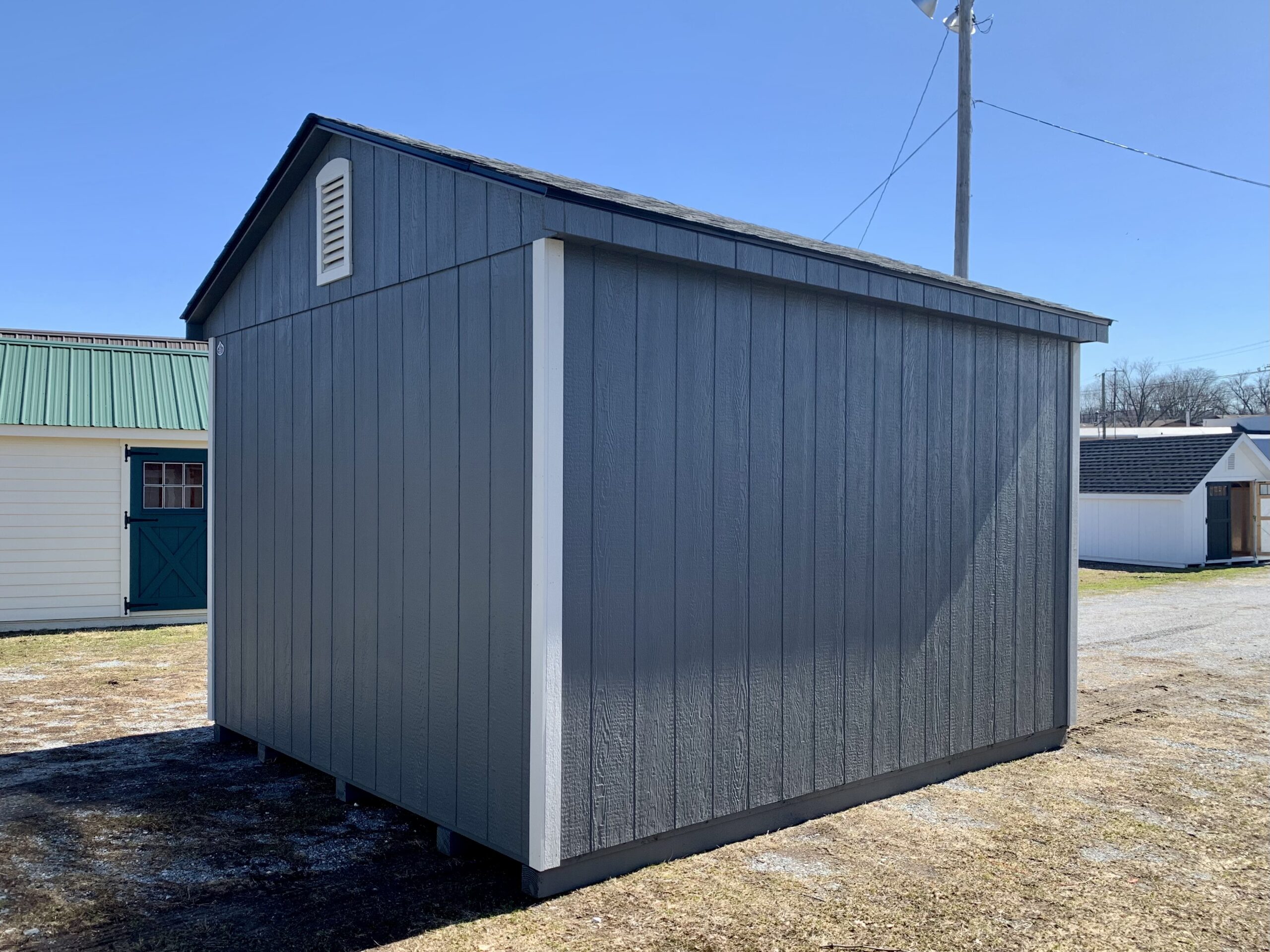 SOLD 10'x12' A-Frame w/Smart Tec siding - 26-73107WC