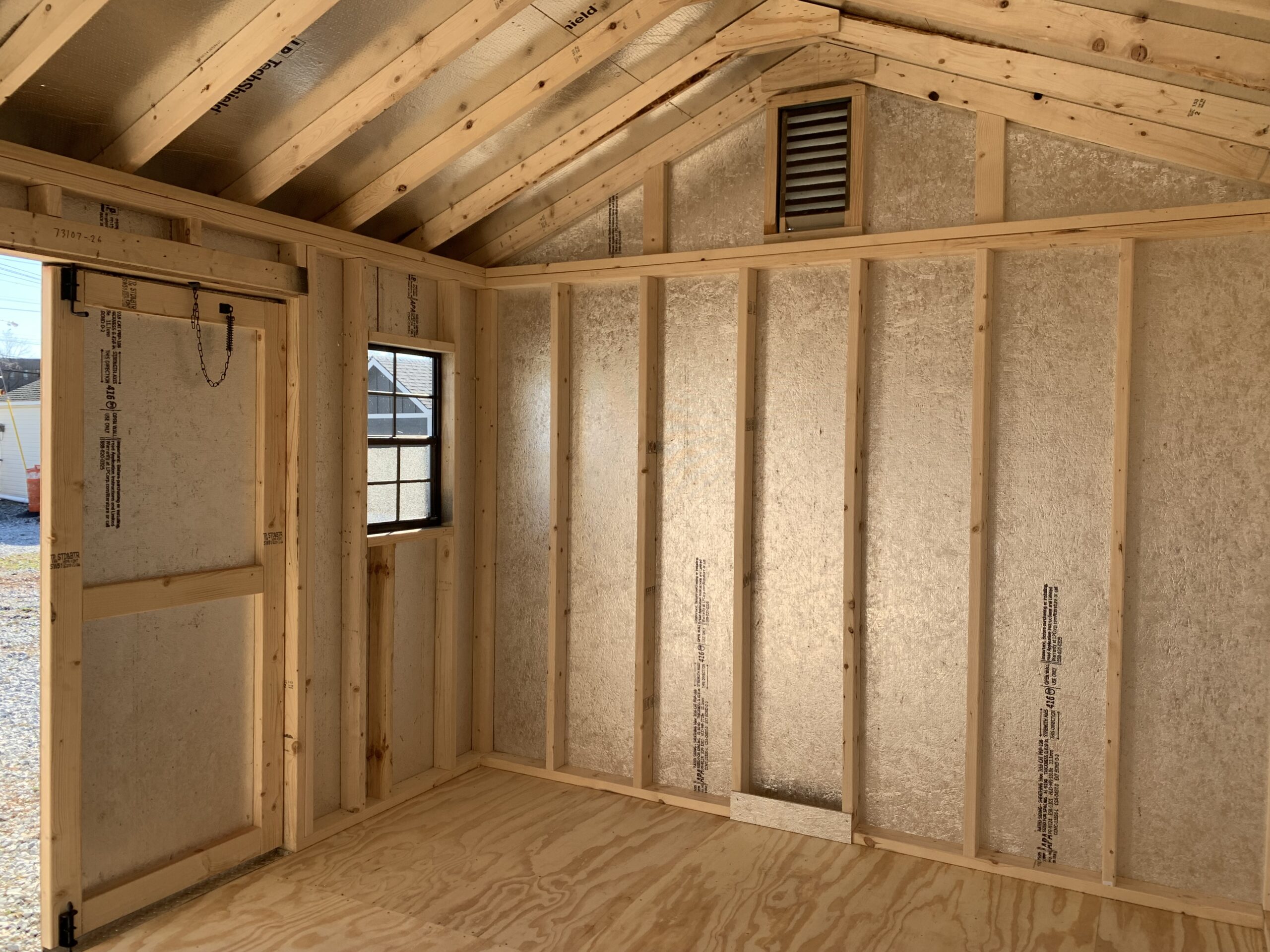 SOLD 10'x12' A-Frame w/Smart Tec siding - 26-73107WC