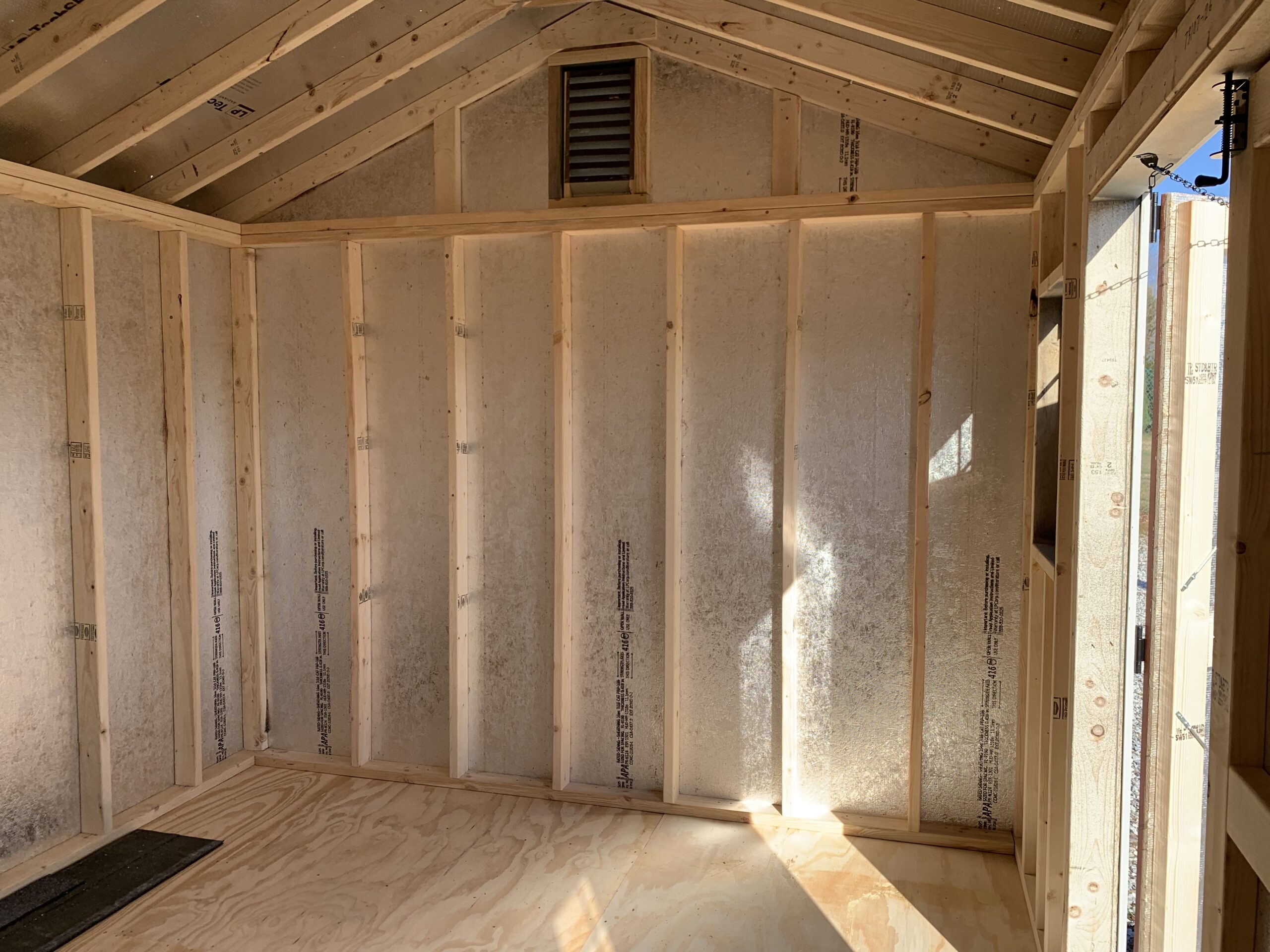 SOLD 10'x12' A-Frame w/Smart Tec siding - 26-73107WC