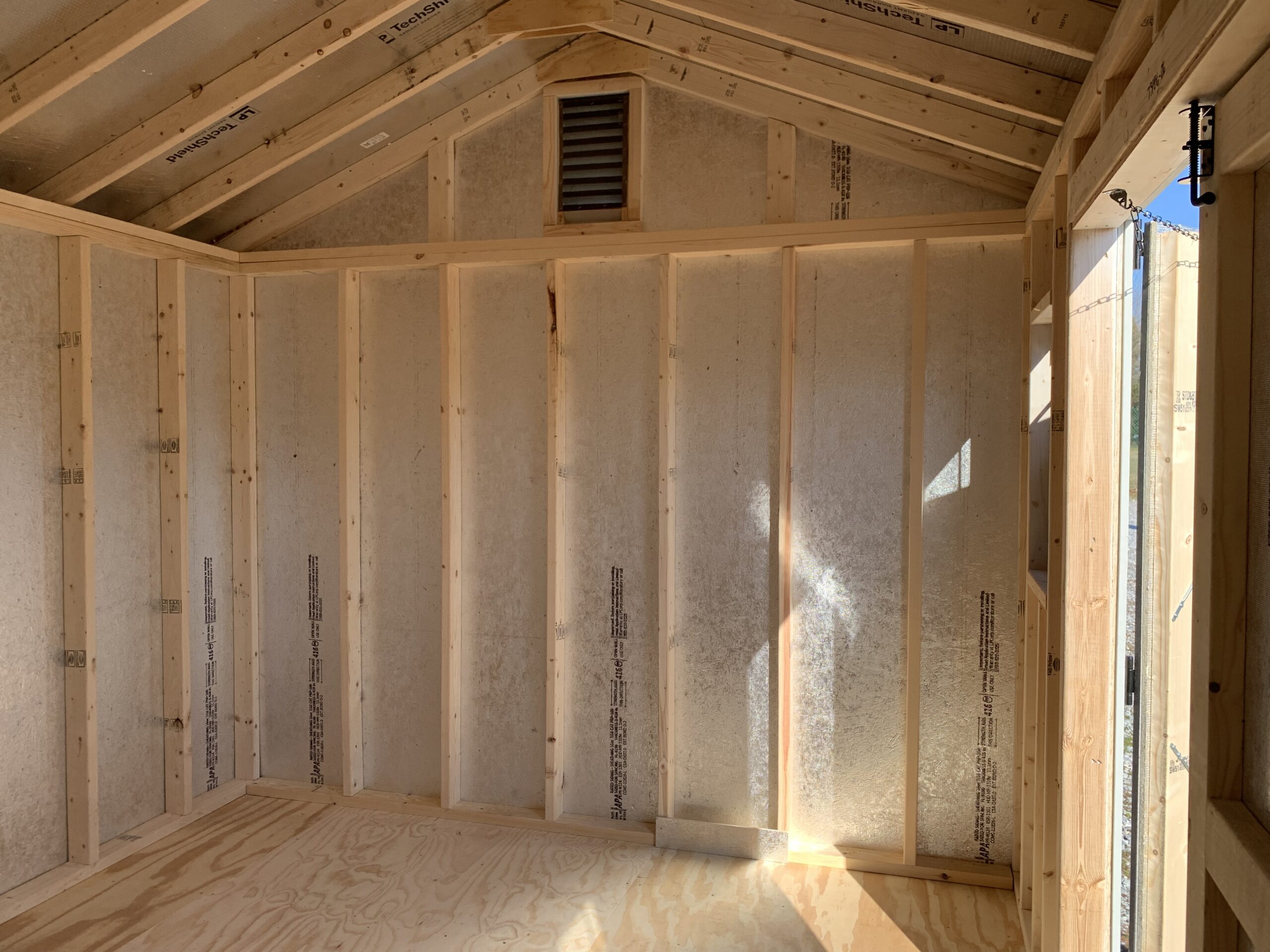 SOLD 10'x12' A-Frame w/Smart Tec siding - 26-73106WC