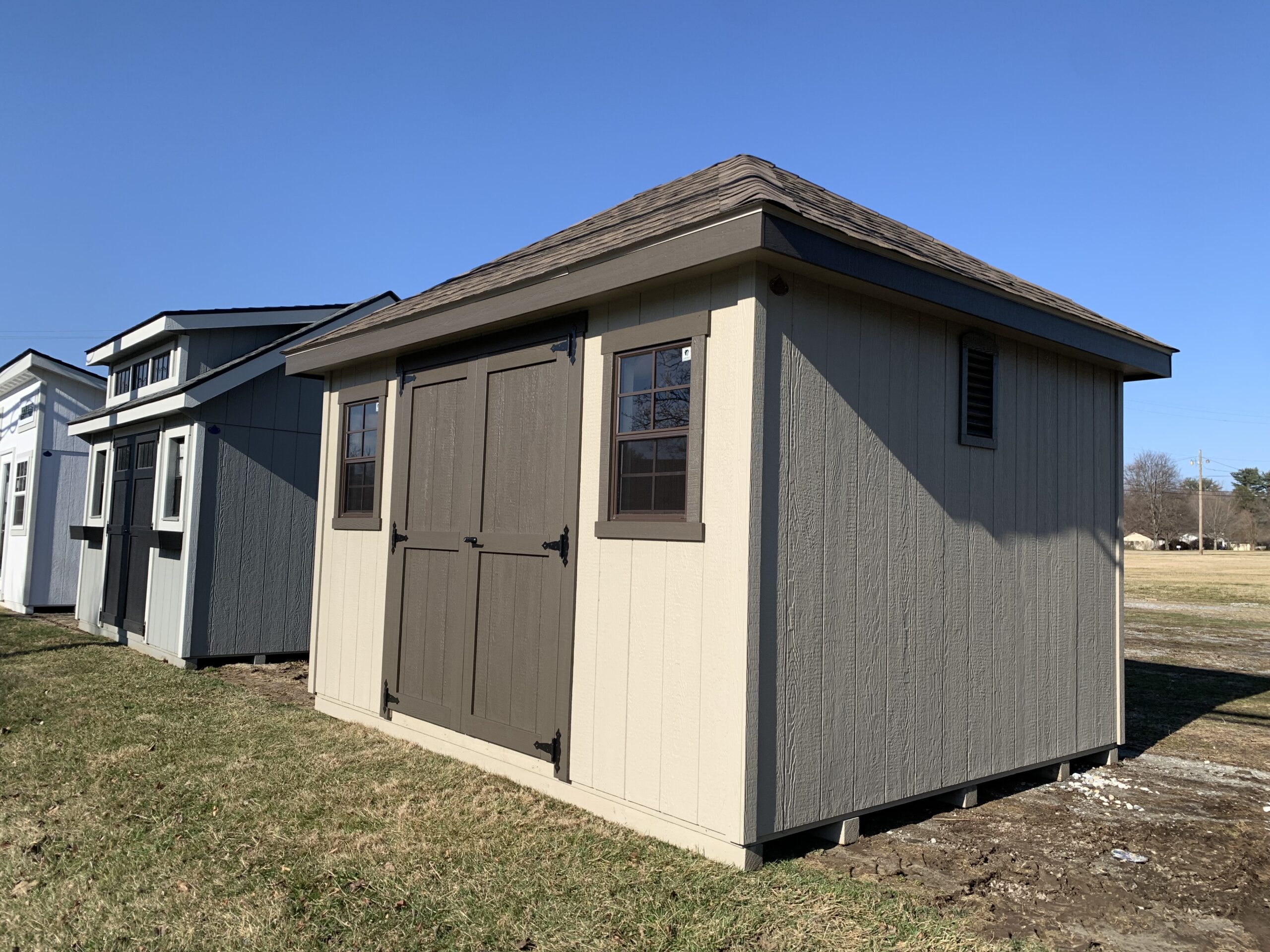 10'x12' A-Frame w/Smart Tec siding - 26-73108WC - Riehl Structures