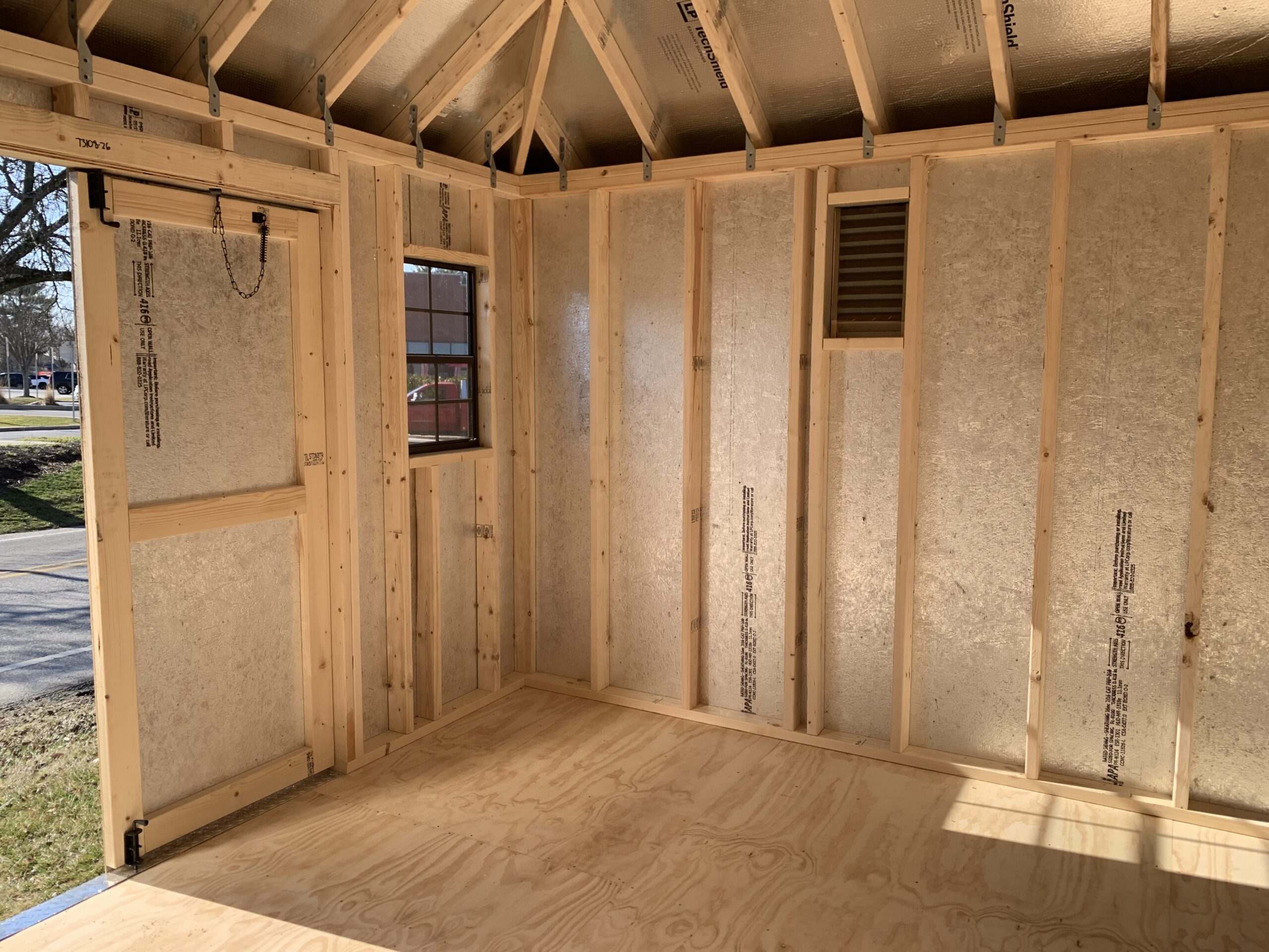 10'x12' A-Frame w/Smart Tec siding - 26-73108WC - Riehl Structures