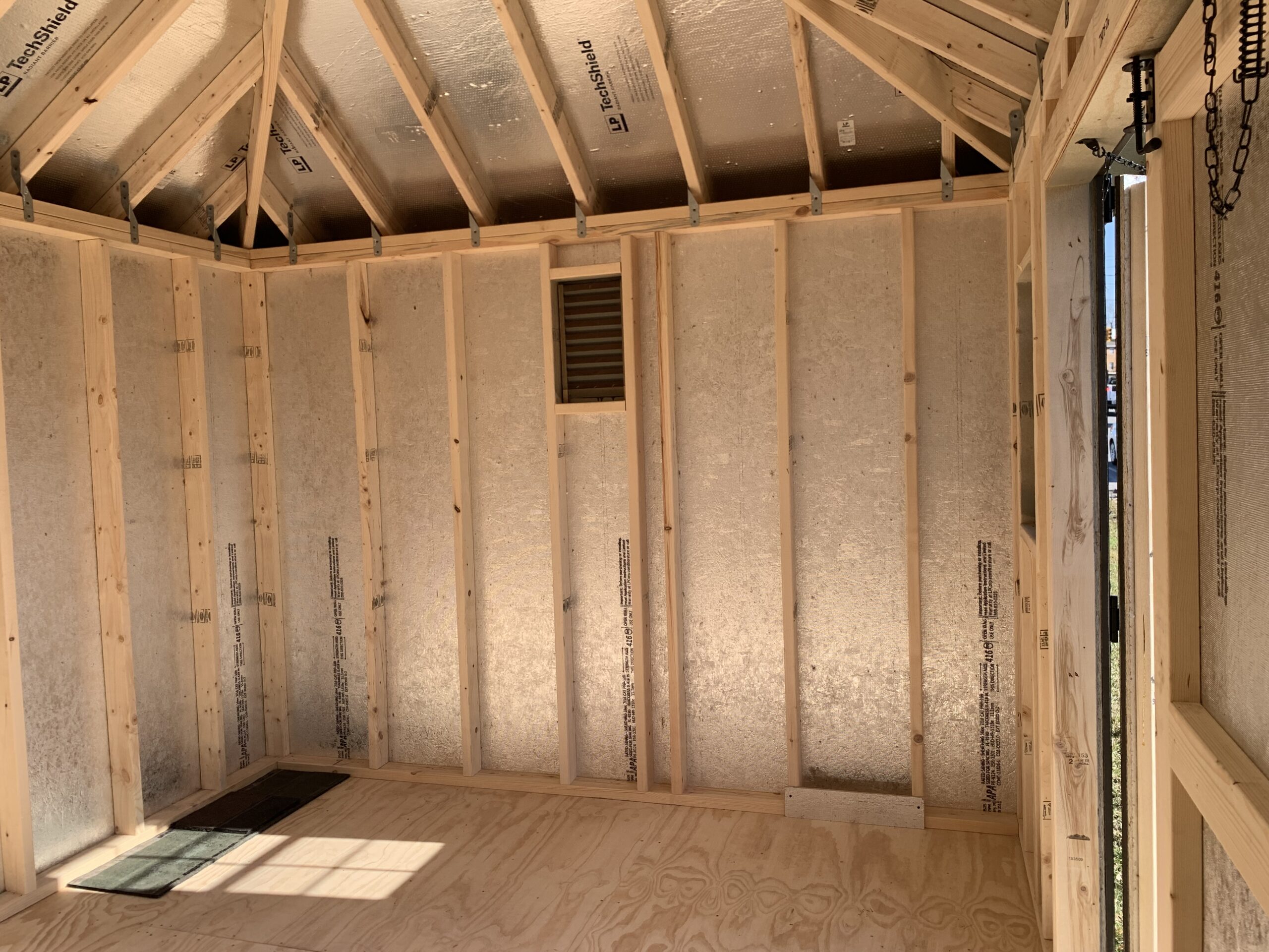 10'x12' A-Frame w/Smart Tec siding - 26-73108WC - Riehl Structures