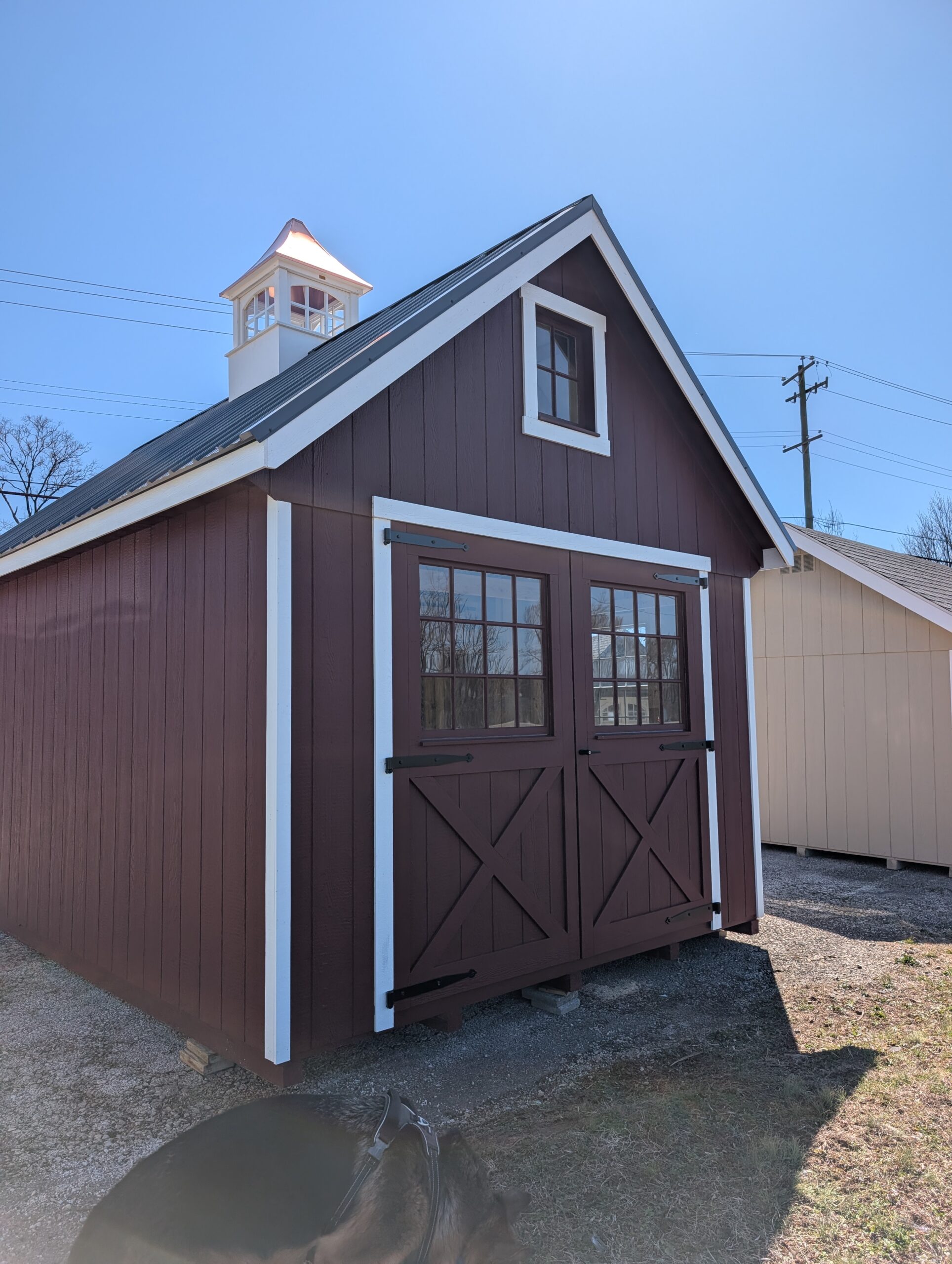 Structure #26-73058KOP – 12’x18′ New England Barn with Smart-Tec Exterior