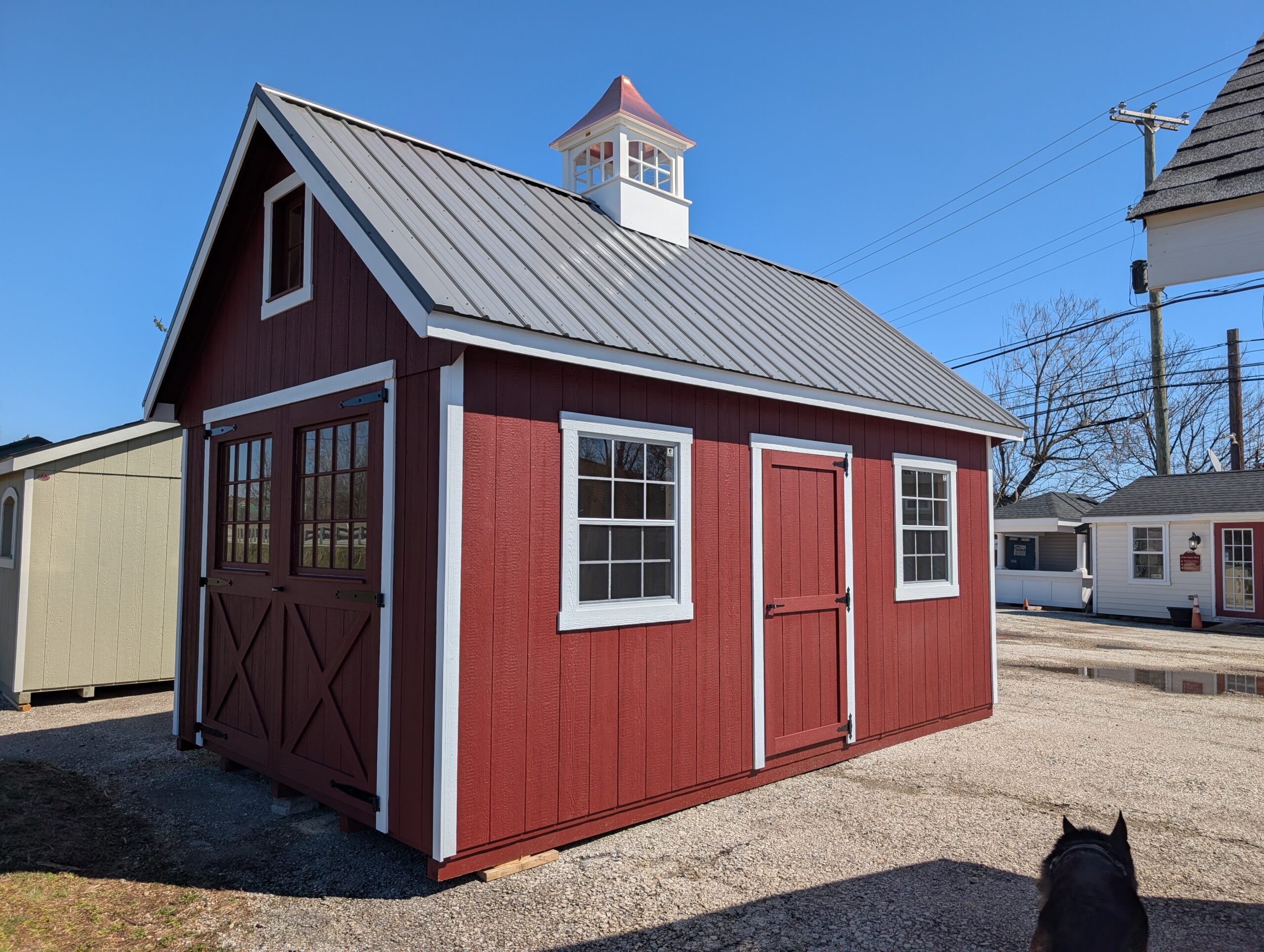 Structure #26-73058KOP - 12'x18' New England Barn with Smart-Tec Exterior