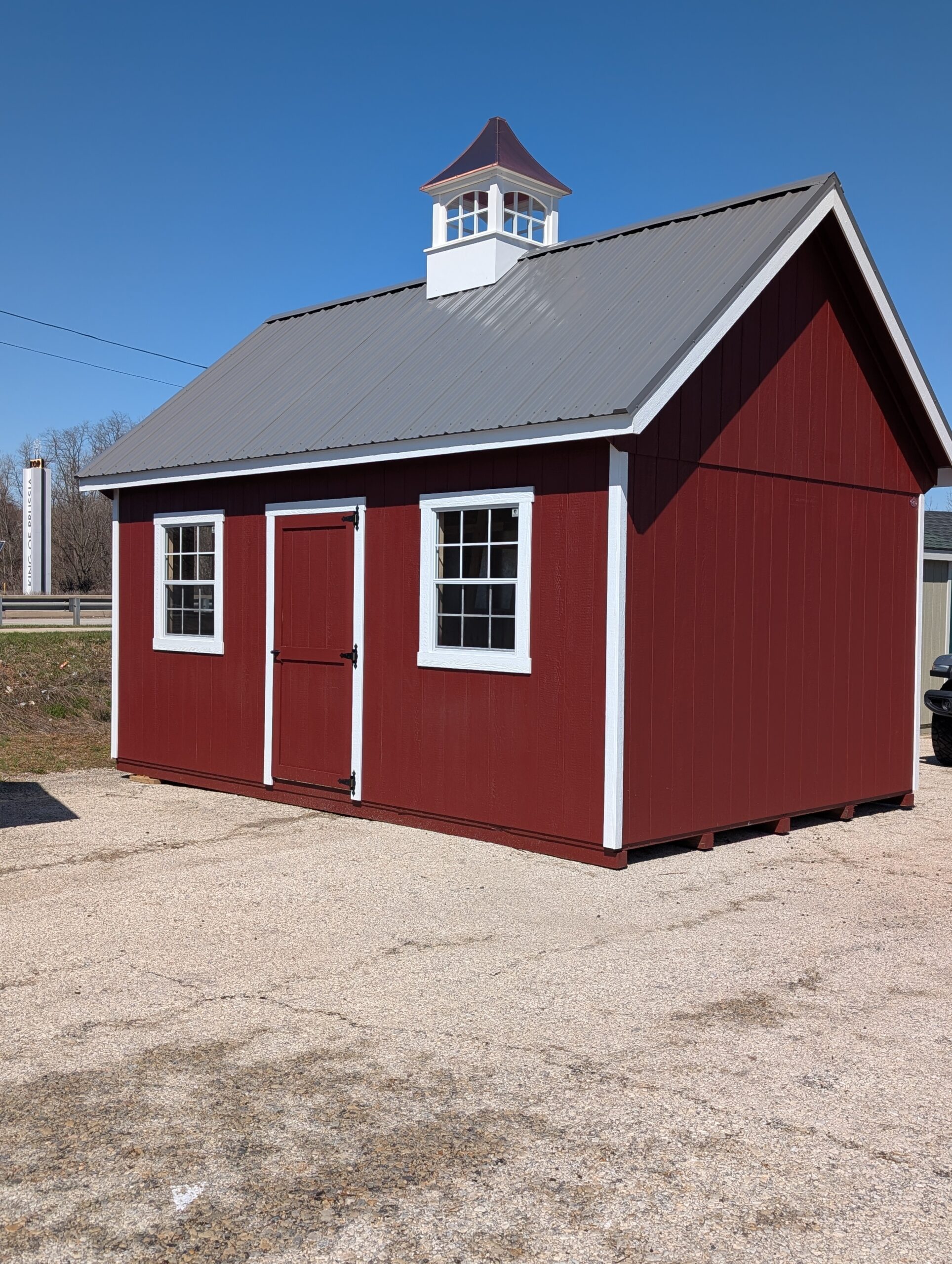 Structure #26-73058KOP - 12'x18' New England Barn with Smart-Tec Exterior