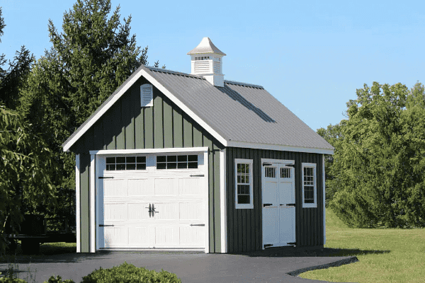 aframe single car garage 2