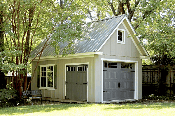 aframe single car garage 3