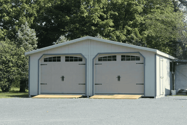 double wide garage 1