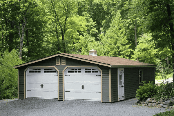 double wide garage 2