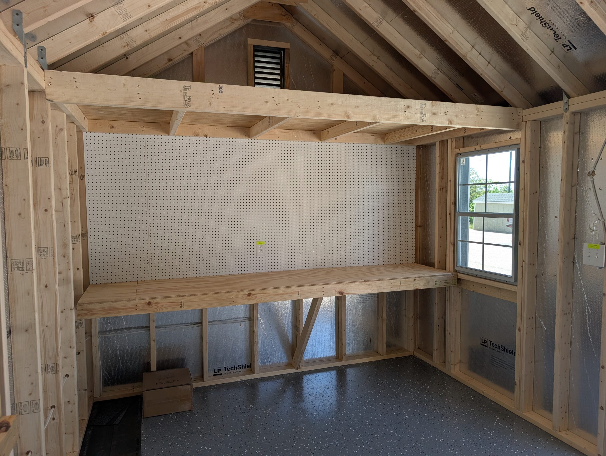 10'x14' Garden Shed with 5