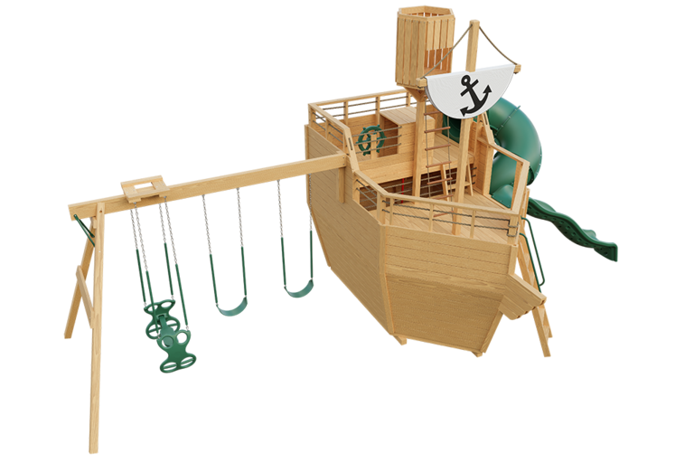 Voyager Layout 01_Unstained Green_Front Left Top