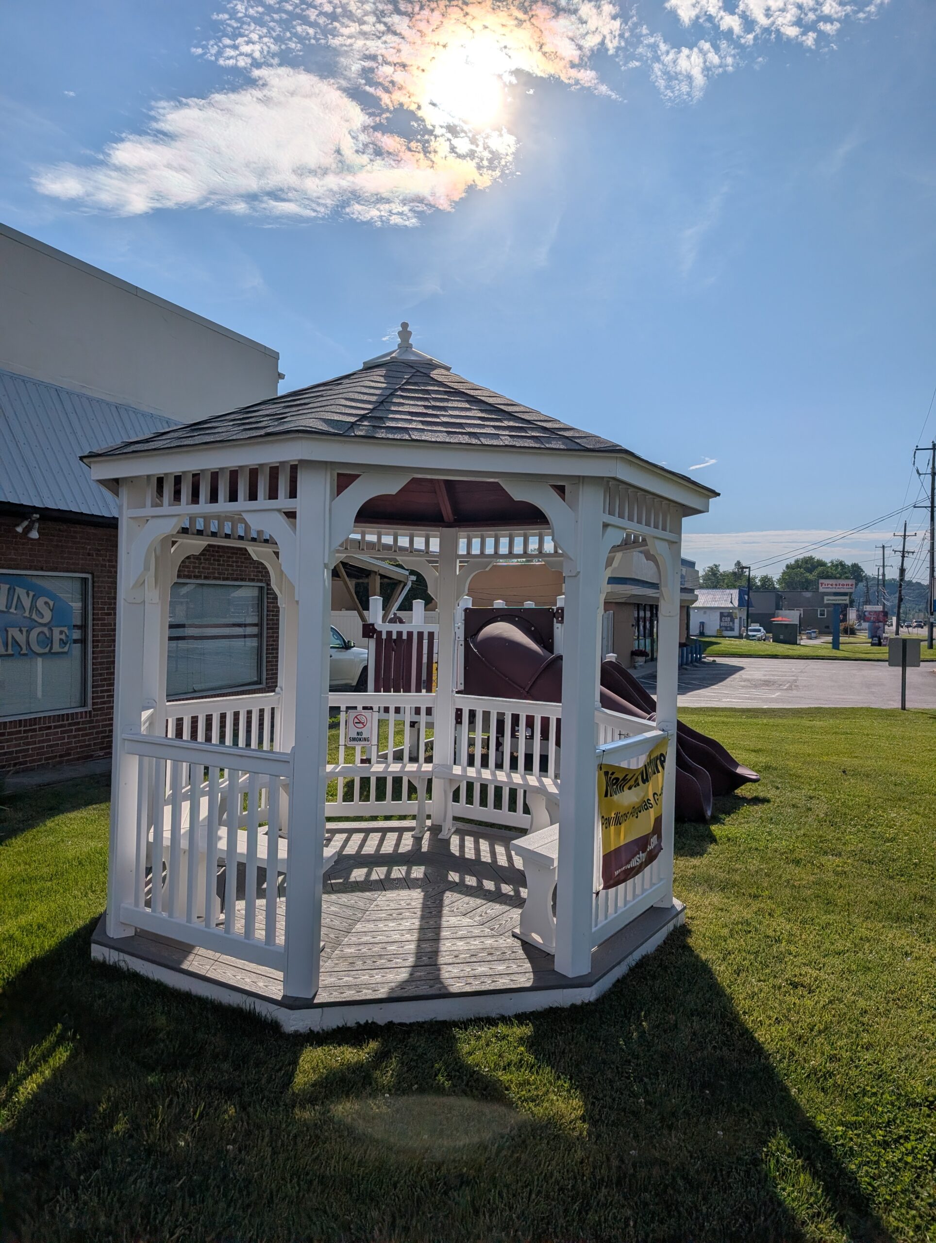 10′ Country Style Octagon Gazebo