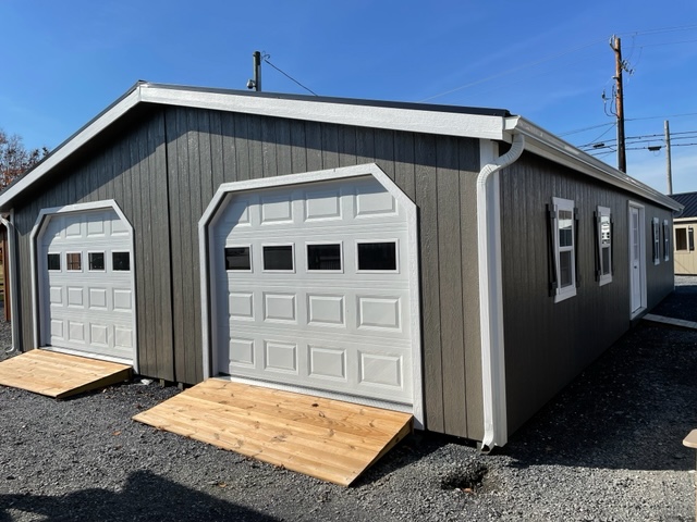 28x48x8 Two Car Garage