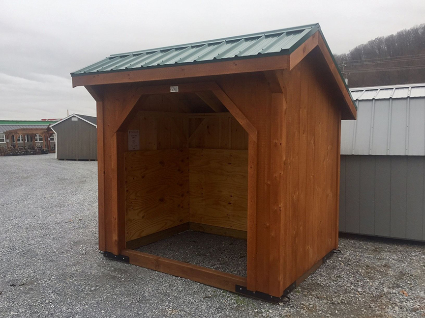 S635 6’x8′ Wood Shed/Run In