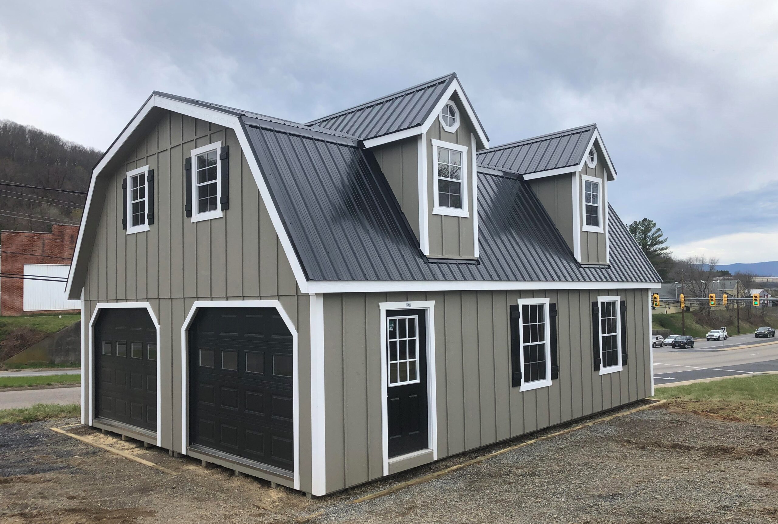 24′ x 32′ Two Story Modular Barn **Lot Model**