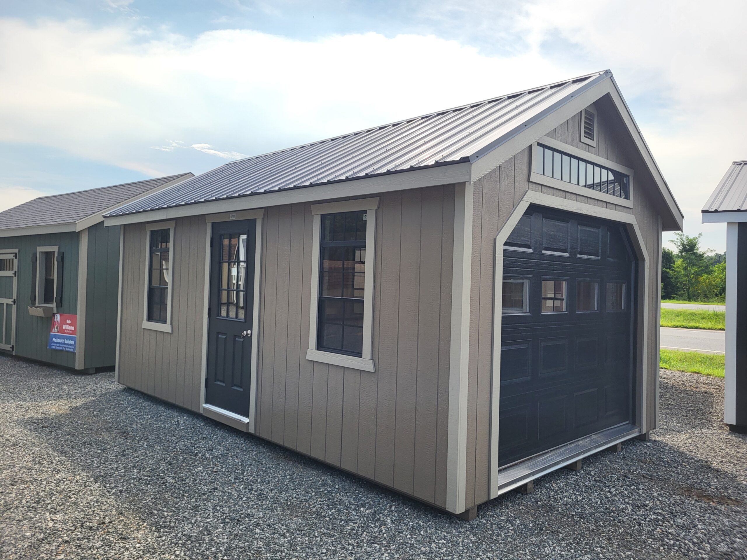 RV25067 12X20X8 Windsor w/overhead door