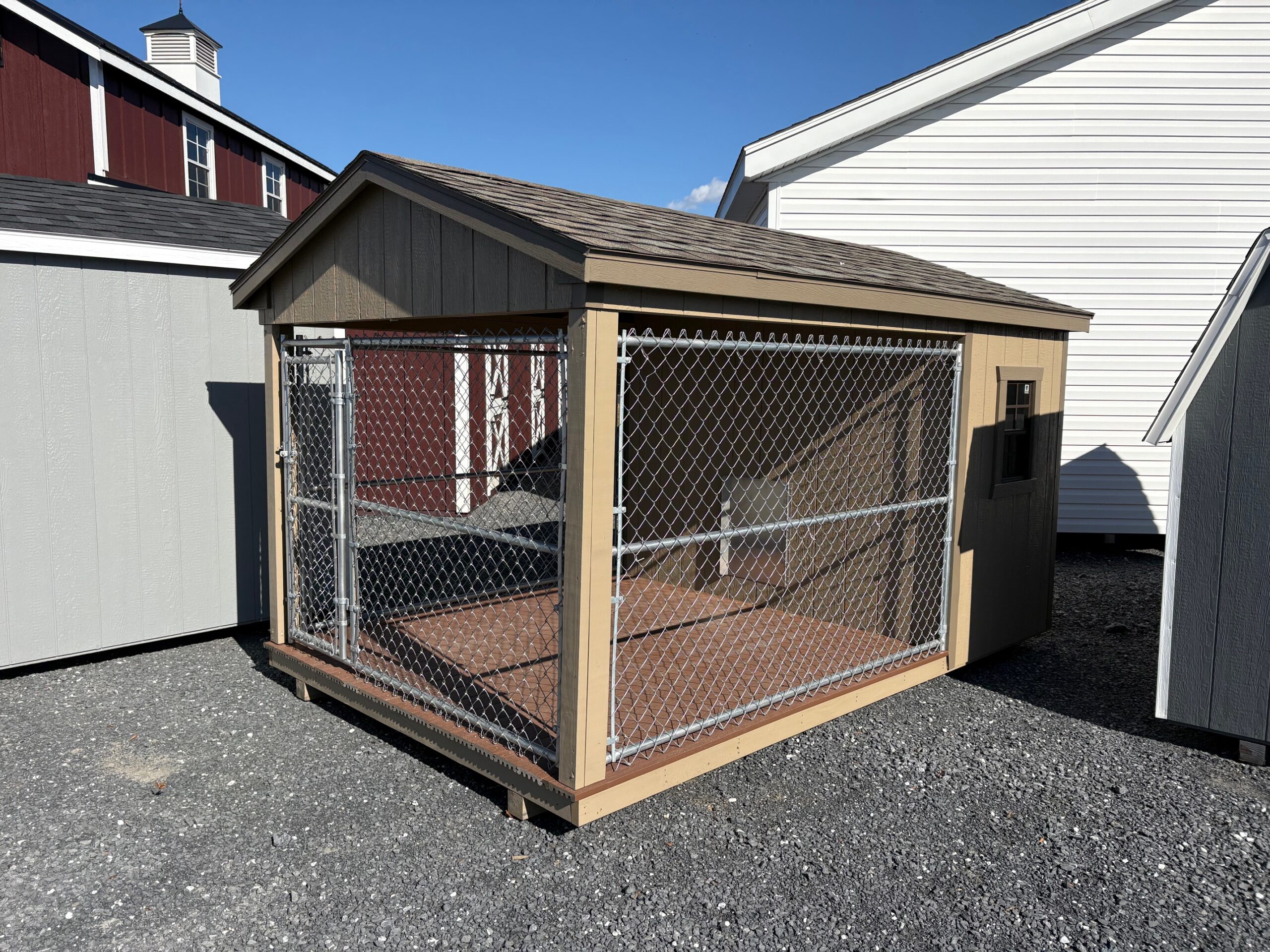 H25109 8×12 Dog Kennel