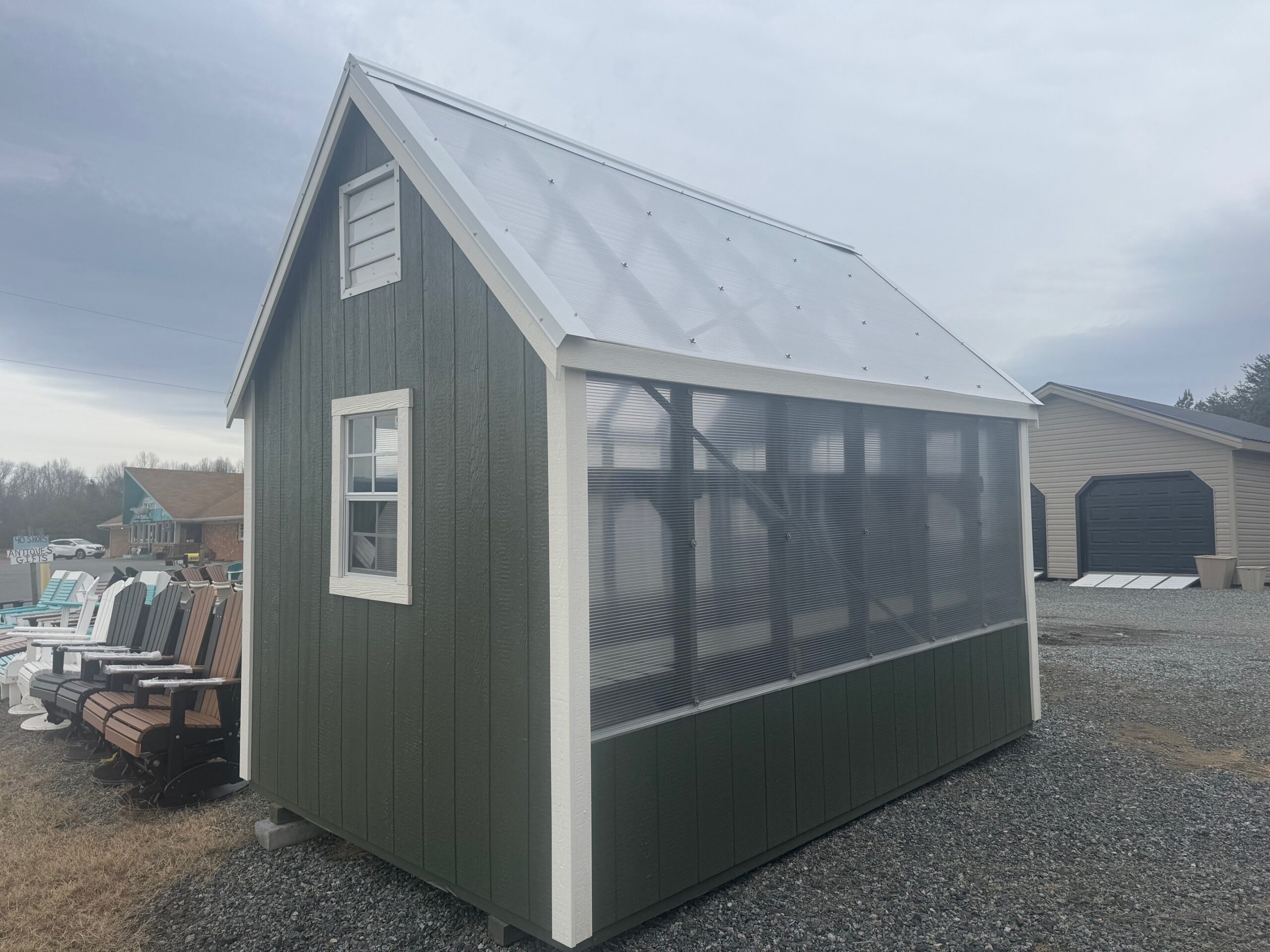 *SOLD* RV25058 8X12 Greenhouse