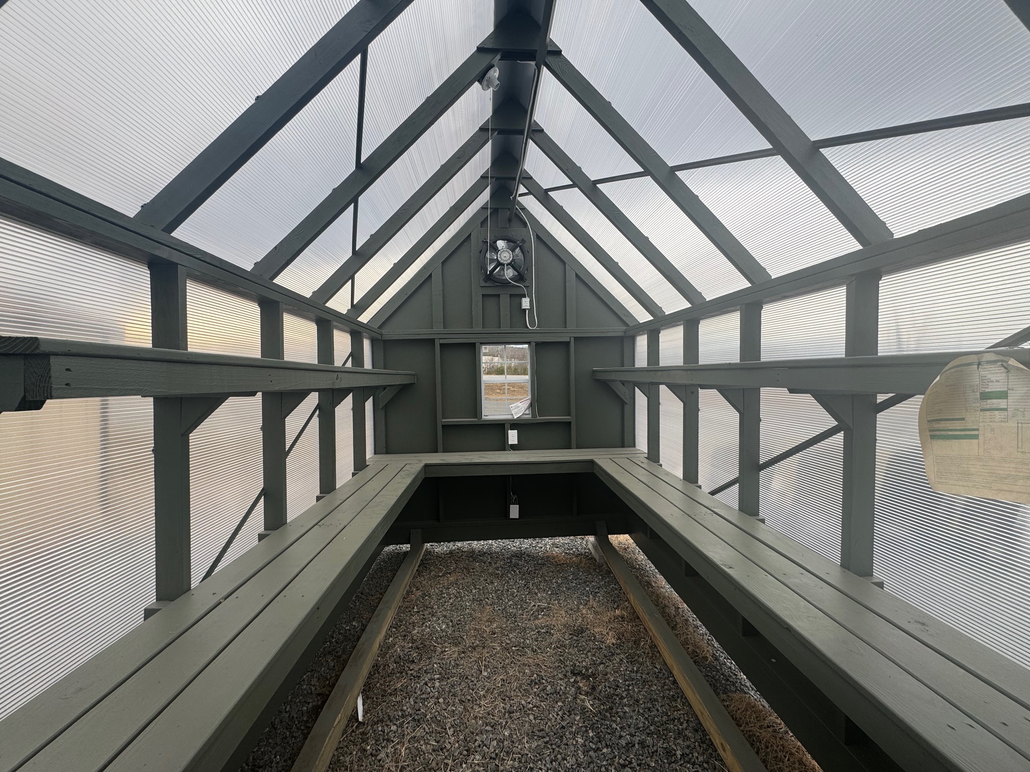*SOLD* RV25058 8X12 Greenhouse