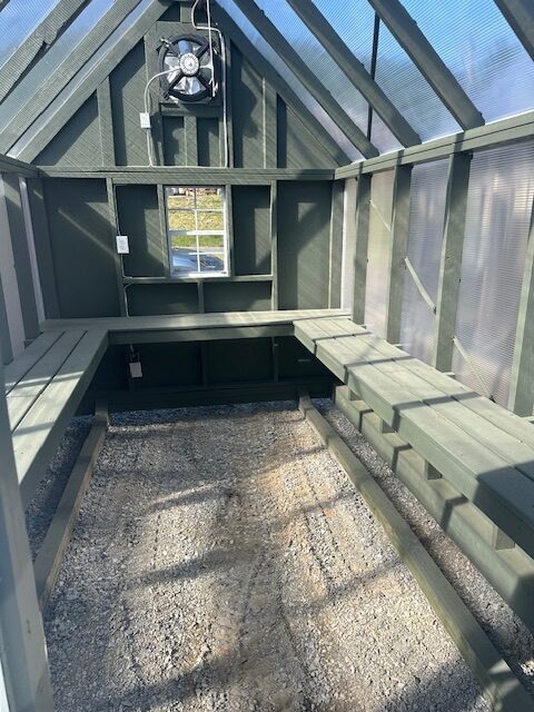 S26028 8x12 Floorless Greenhouse